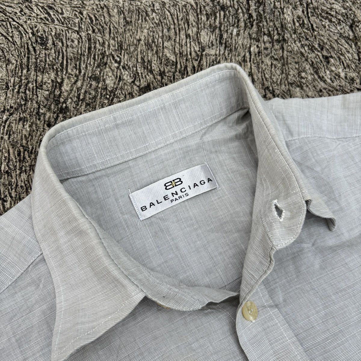 Balenciaga Vintage Balenciaga button up shirt Size US L / EU 52-54 / 3 - 4 Thumbnail