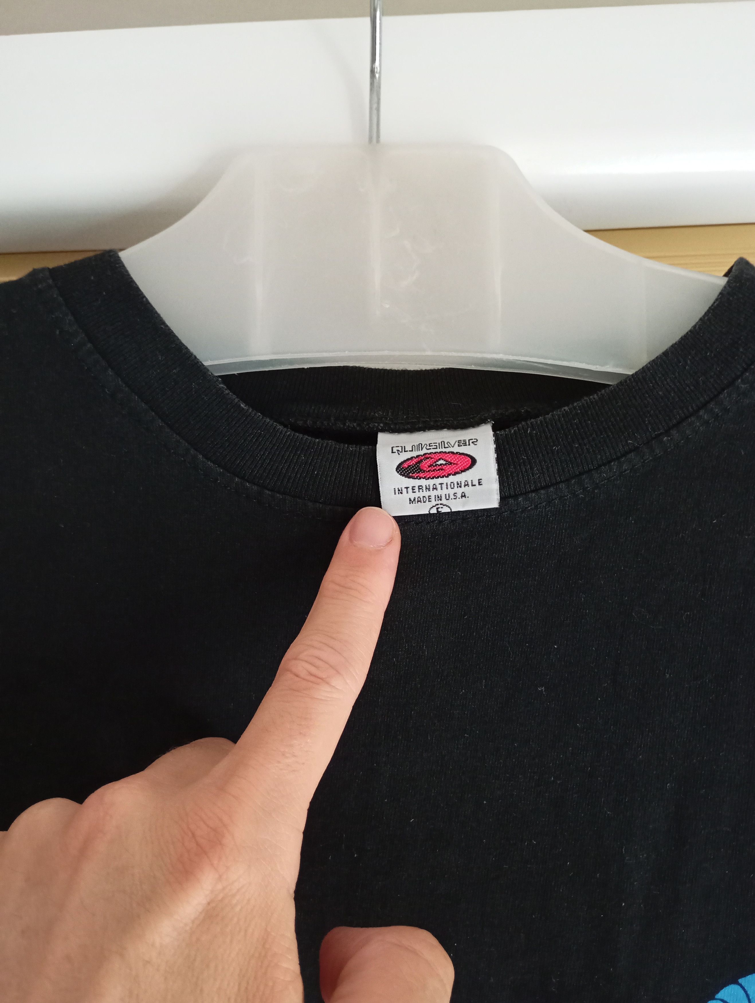 Quiksilver Vintage Quicksilver Made in USA Center Logo tshirt Size US M / EU 48-50 / 2 - 5 Thumbnail