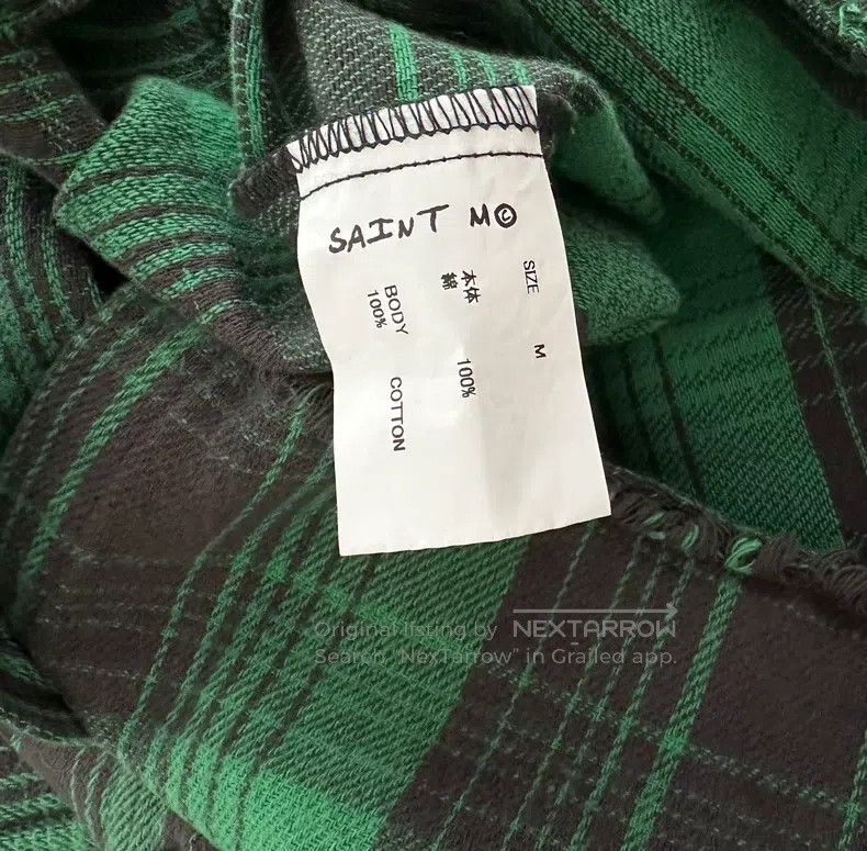 Saint Michael Saint Michael Plaid long-sleeved shirt Size US M / EU 48-50 / 2 - 4 Thumbnail