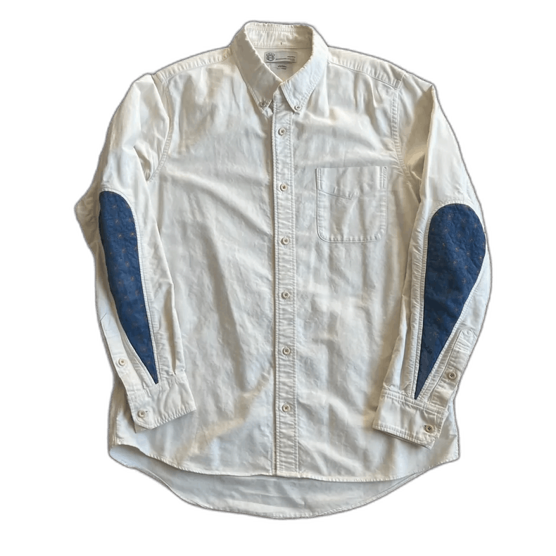 visvim Albacore Long Sleeve Shirt in Ivory