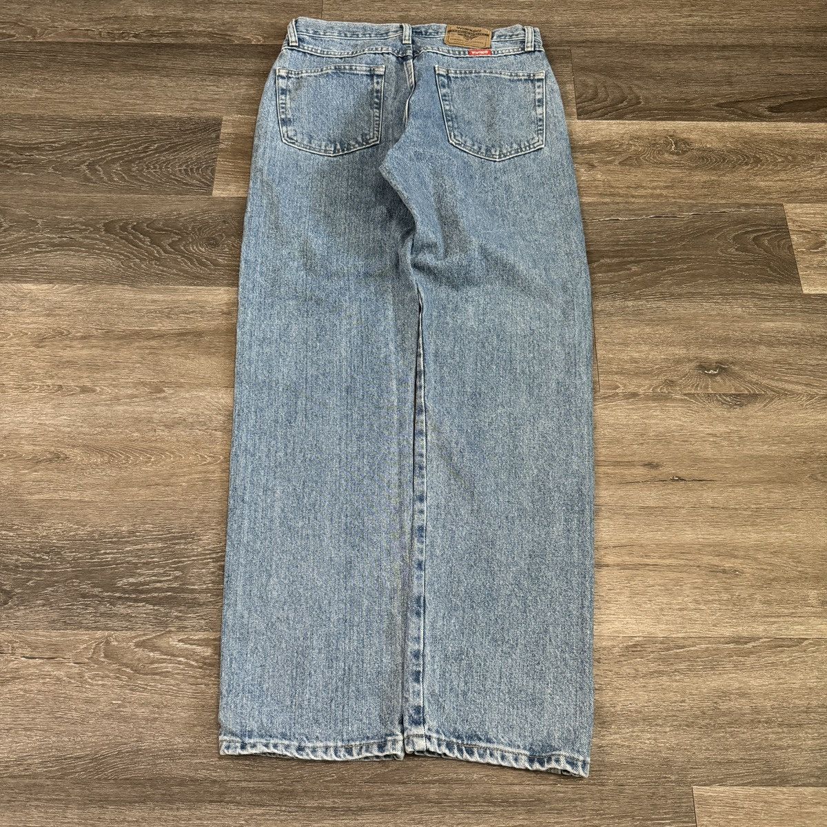JNCO × Vintage × Wrangler Essential Vintage 90s Wrangler wide leg jeans Size US 32 / EU 48 - 1 Thumbnail