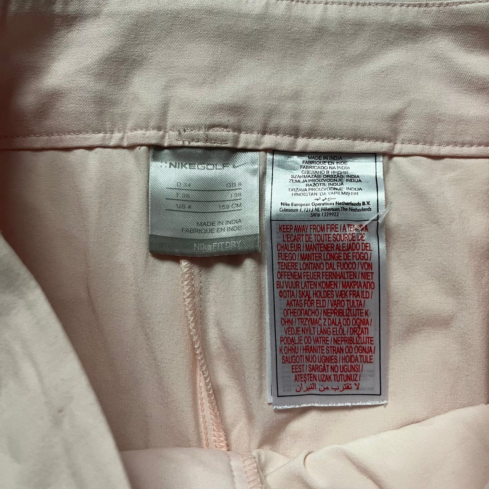 Nike Nike Fit-Dry Light Pink Golf Skirt Size 27" / US 4 / IT 40 - 5 Thumbnail