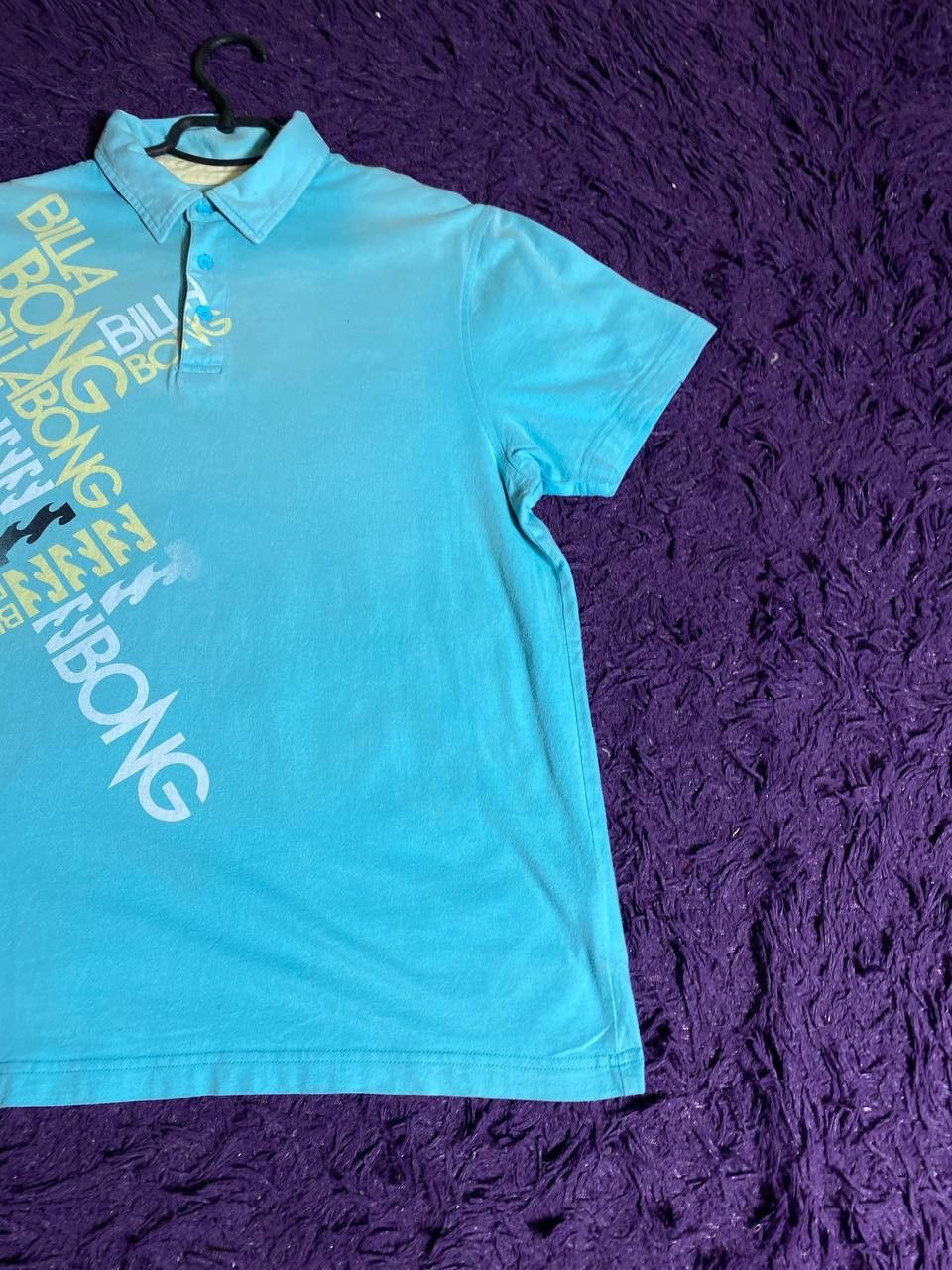 Billabong × Vintage Vintage 90 Billabong Logo Polo Tee Shirt sz M Size US M / EU 48-50 / 2 - 14 Thumbnail