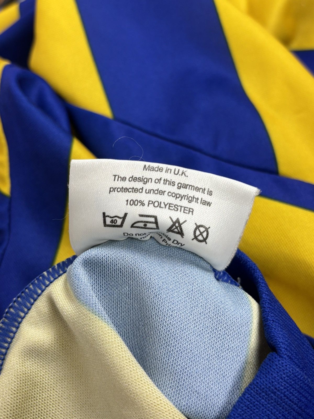 Asics Asics Leeds United 1993/95 Training Kit? Long Sleeve Jersey Size US L / EU 52-54 / 3 - 11 Thumbnail