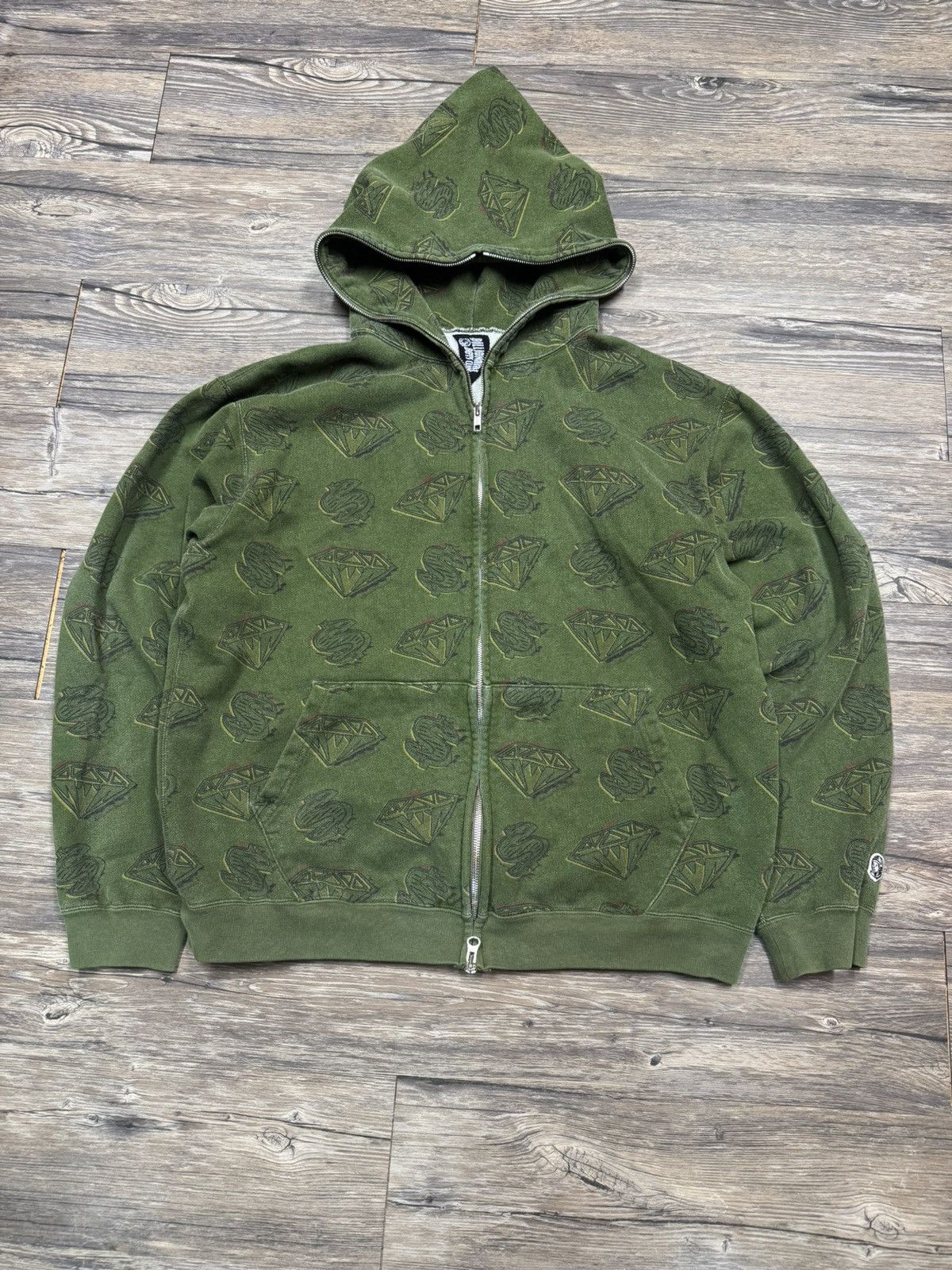 Billionaire Boys Club Billionaire Boys Club Money & Diamonds Early 2000’s Hoodie Size US L / EU 52-54 / 3 - 1 Thumbnail