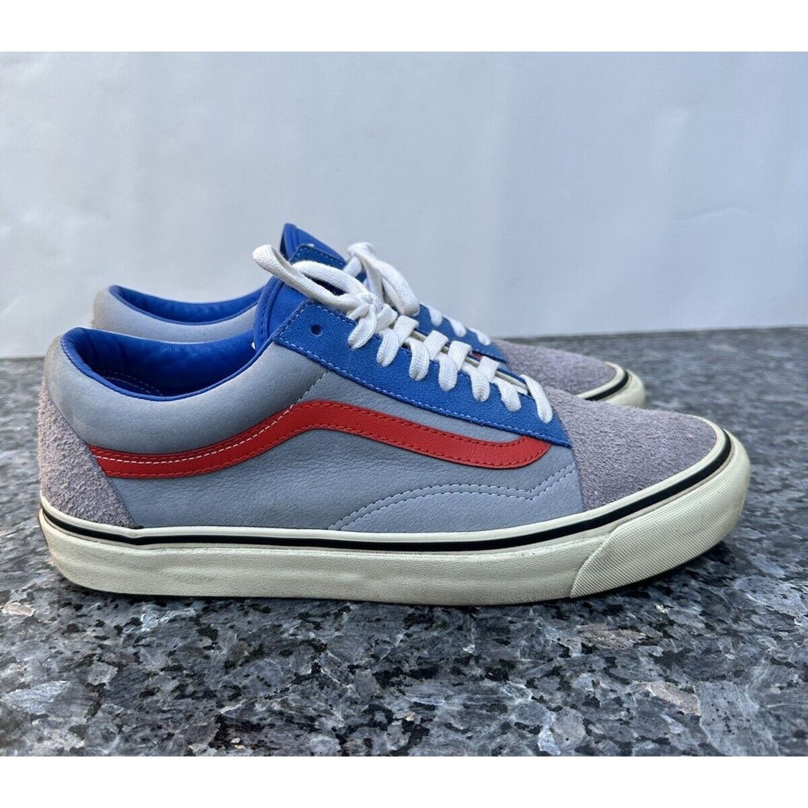 Vans OG Old Skool LXGym Standard Dusty Blue Sneakers 12