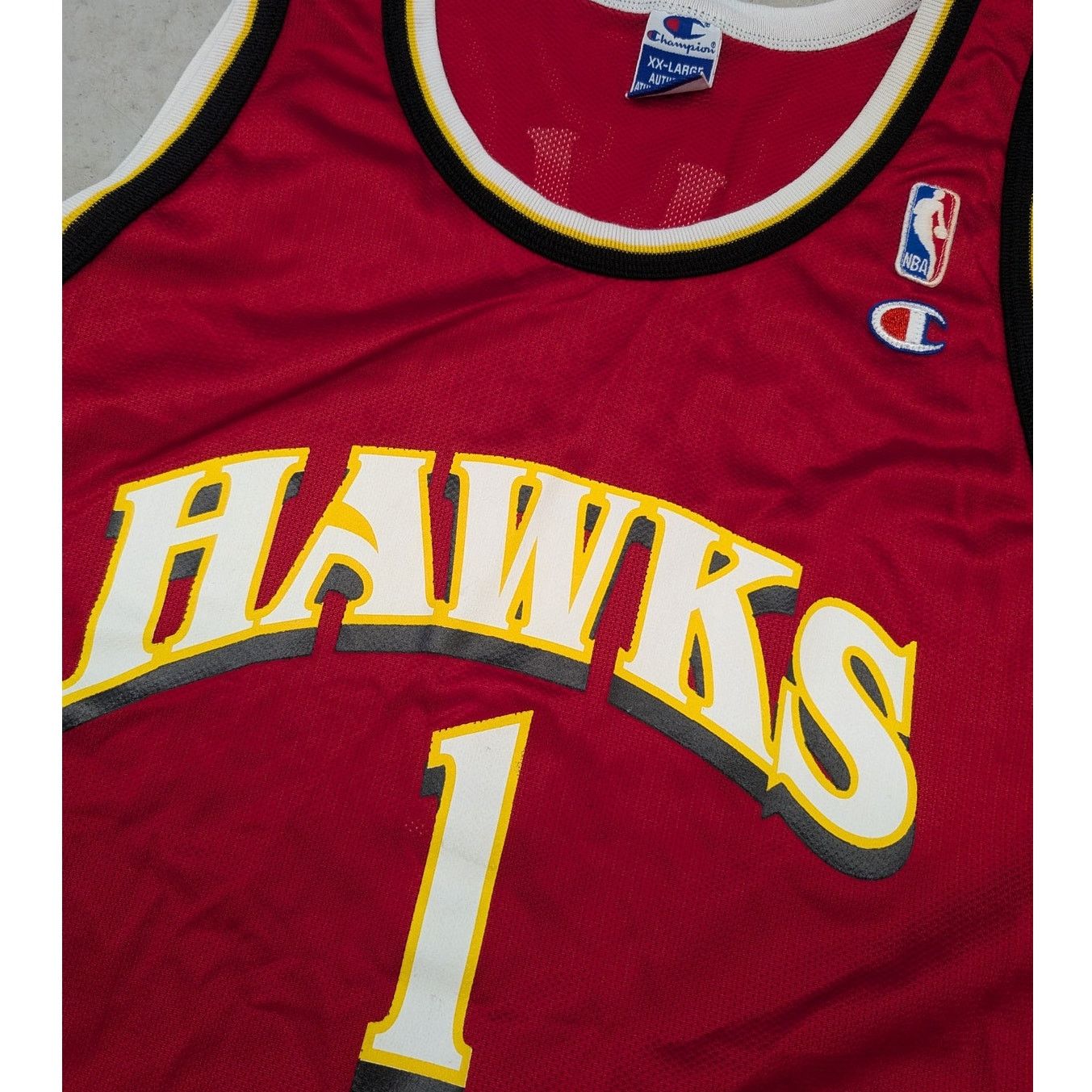 Champion × NBA × Vintage Vintage Champion Atlanta Hawks Phillips Custom Name Jersey Size US XXL / EU 58 / 5 - 3 Thumbnail