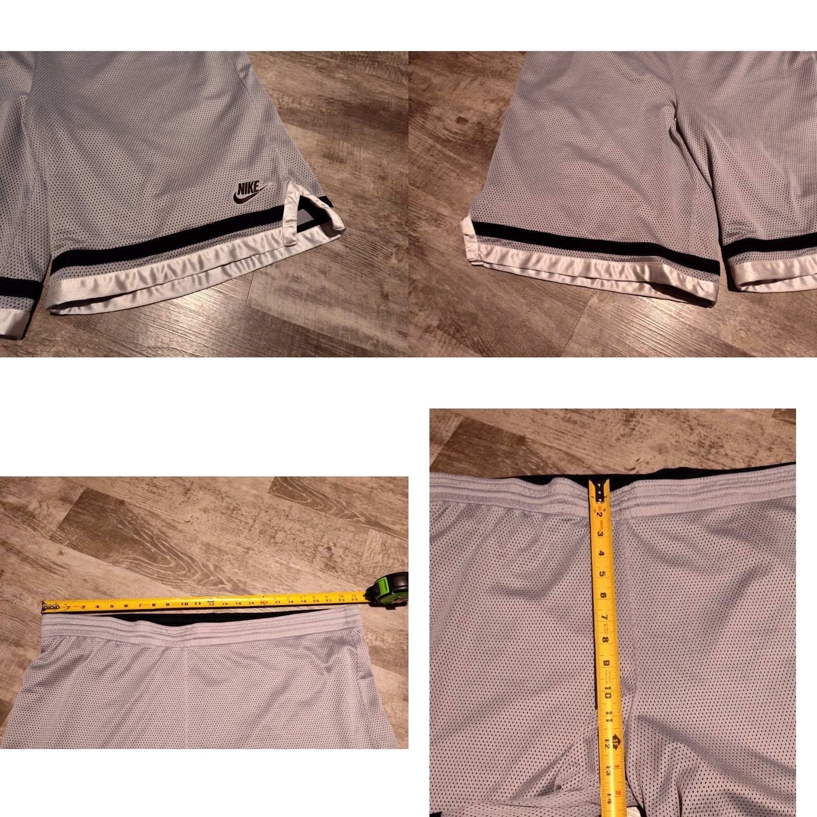Nike Vintage Nike Basketball Shorts Baggy Y2K Gray Black Reversible XXL Men's Size US 36 / EU 52 - 8 Thumbnail