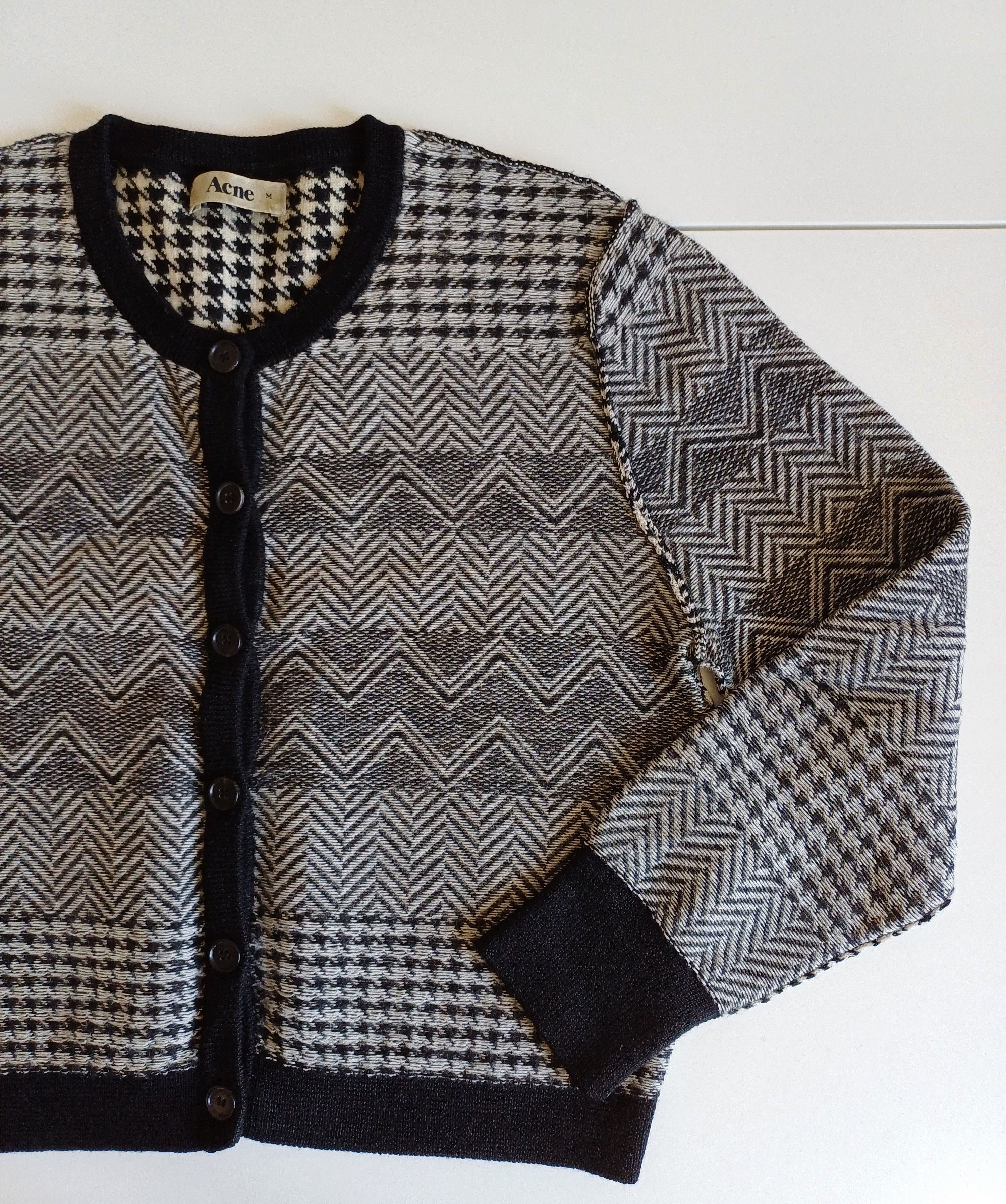 Acne Studios Vintage wool cardigan Acne Studios Size M / US 6-8 / IT 42-44 - 4 Thumbnail
