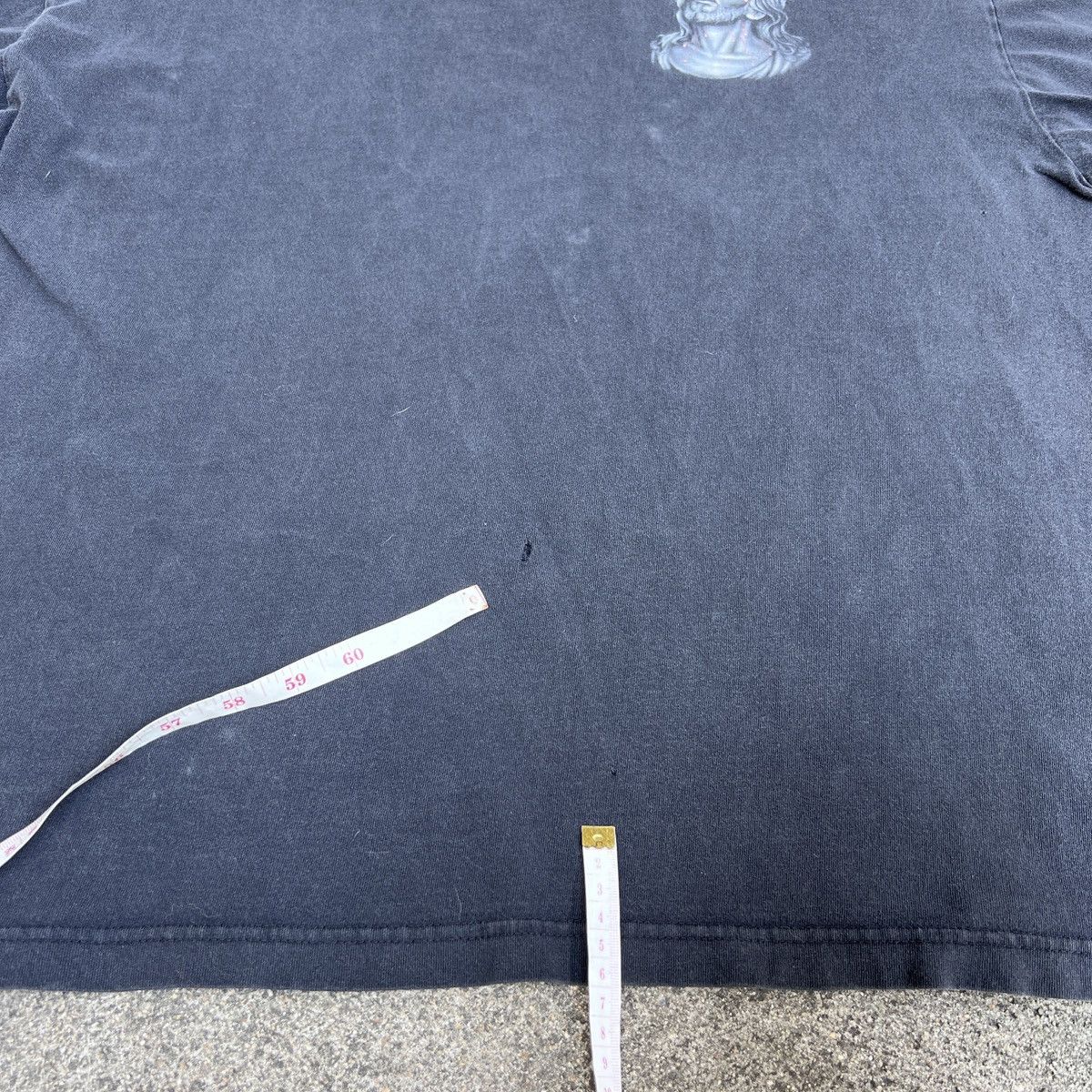 Vintage Vintage Y2K God Jesus Bible Holy Tee 2XL Thrashed Sun Faded Size US XXL / EU 58 / 5 - 13 Thumbnail