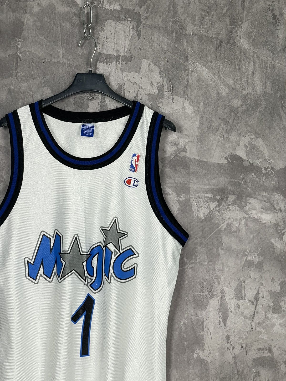 Champion × NBA Orlando Magic NBA BASKETBALL CHAMPION JERSEY #1 A. HARDAWAY Size US M / EU 48-50 / 2 - 4 Thumbnail