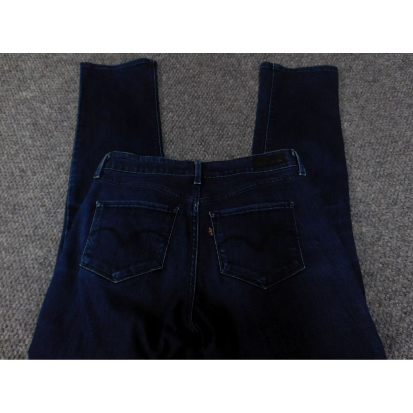 Levi's Levi's Jeans Womens Size 6 Blue Denim Slim Straight 27 Inseam Zipper Mid Rise Size 28" / US 6 / IT 42 - 4 Thumbnail