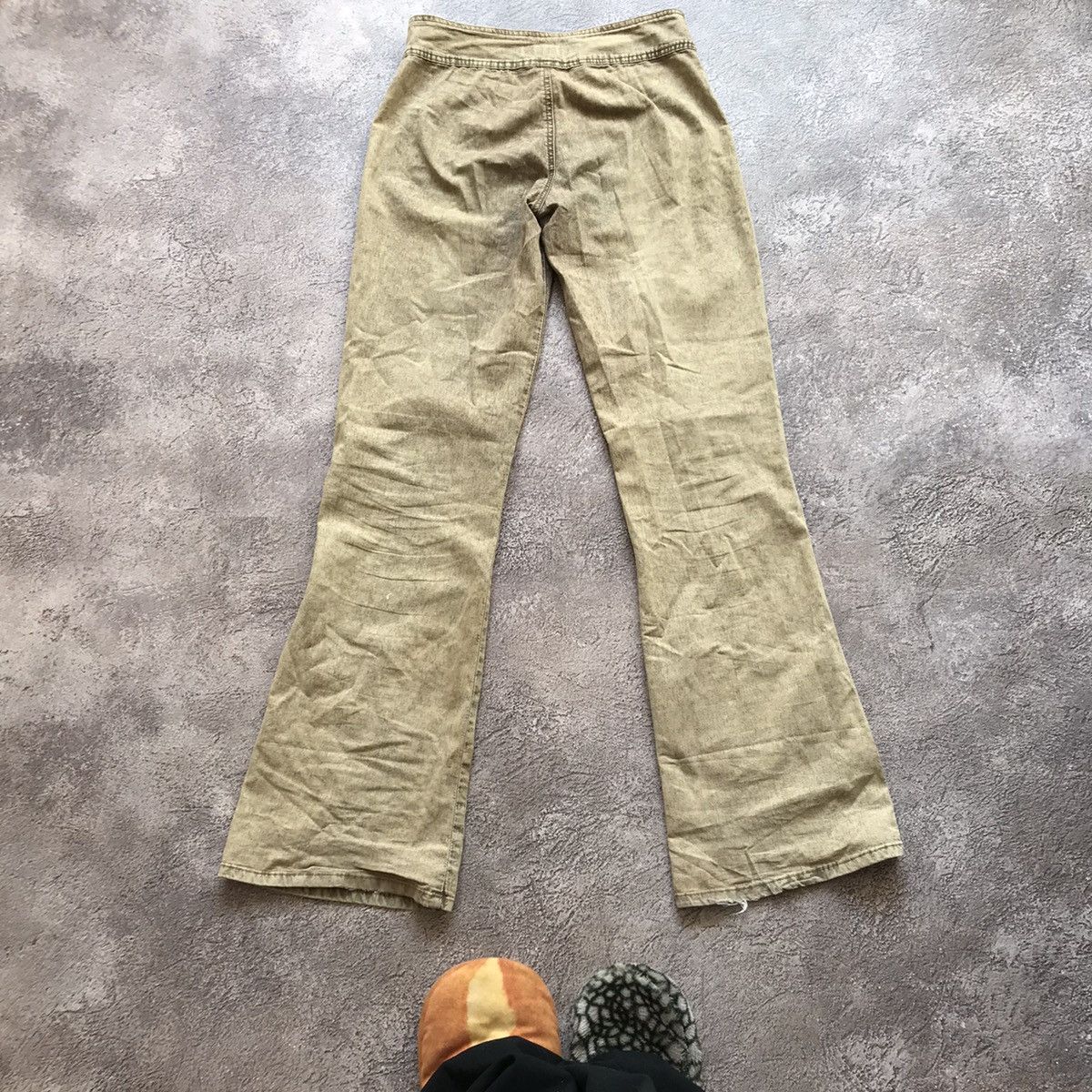 Vintage Vintage 90s Y2K Baggy Cargo Pants Distressed Workwear 29 Size 29" - 6 Thumbnail