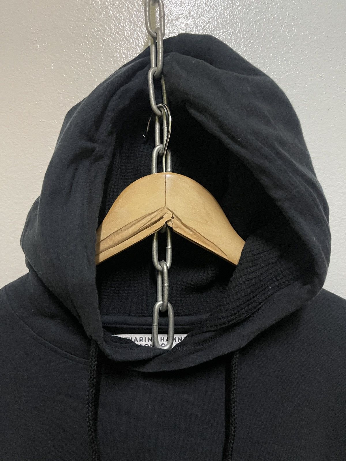 Katharine Hamnett London Katharine Hamnett London Cut & Sewn Thermal Hoodie Size US L / EU 52-54 / 3 - 7 Thumbnail