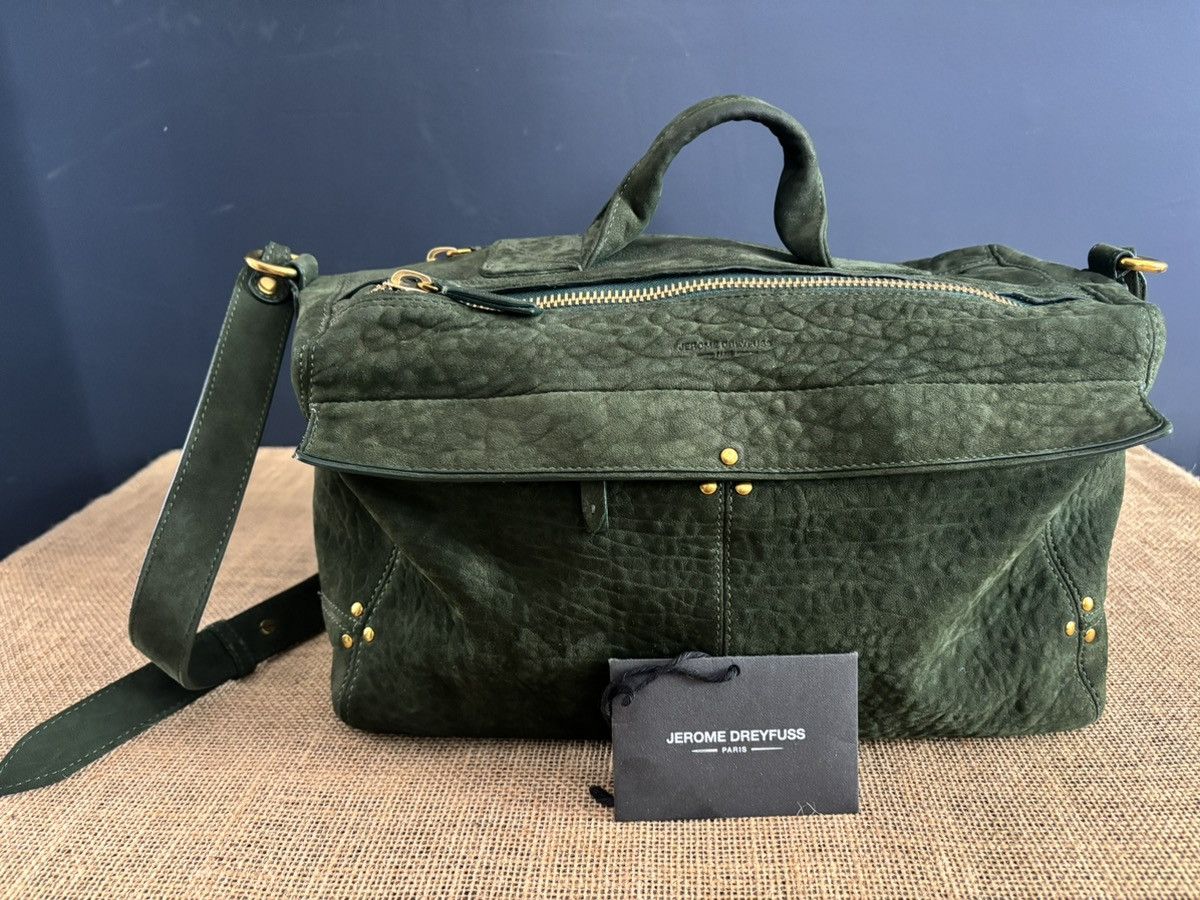 Green suede Jerome Dreyfuss