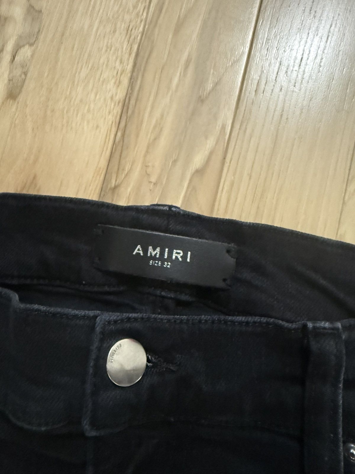 Amiri Amiri Black Skinny Jeans Size US 32 / EU 48 - 2 Thumbnail
