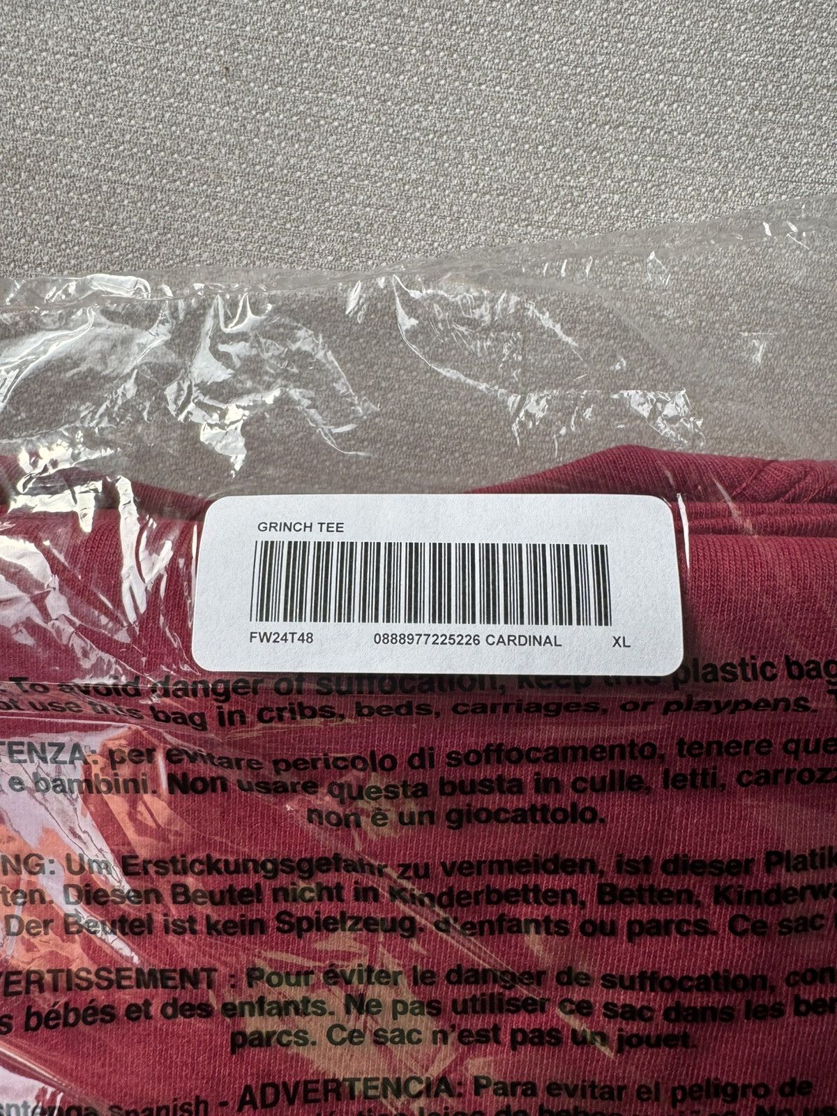 Supreme Supreme grinch tee Size US XL / EU 56 / 4 - 4 Thumbnail