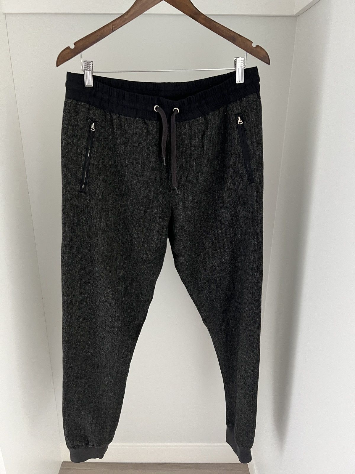 Burberry 🔥 Burberry Grey Wool Pants Size US 34 / EU 50 - 1 Thumbnail