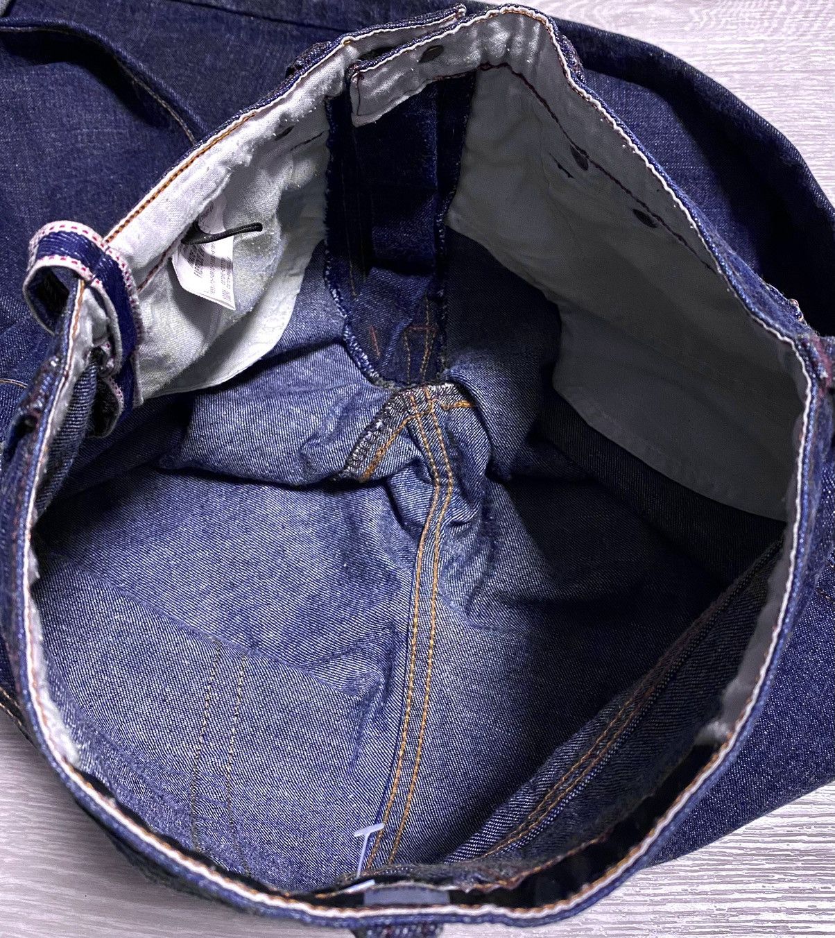 Marithe + Francois Girbaud Marithé + Francois Girbaud M+FG Navy Selvedge Denim Jeans Size 27" / US 4 / IT 40 - 25 Thumbnail