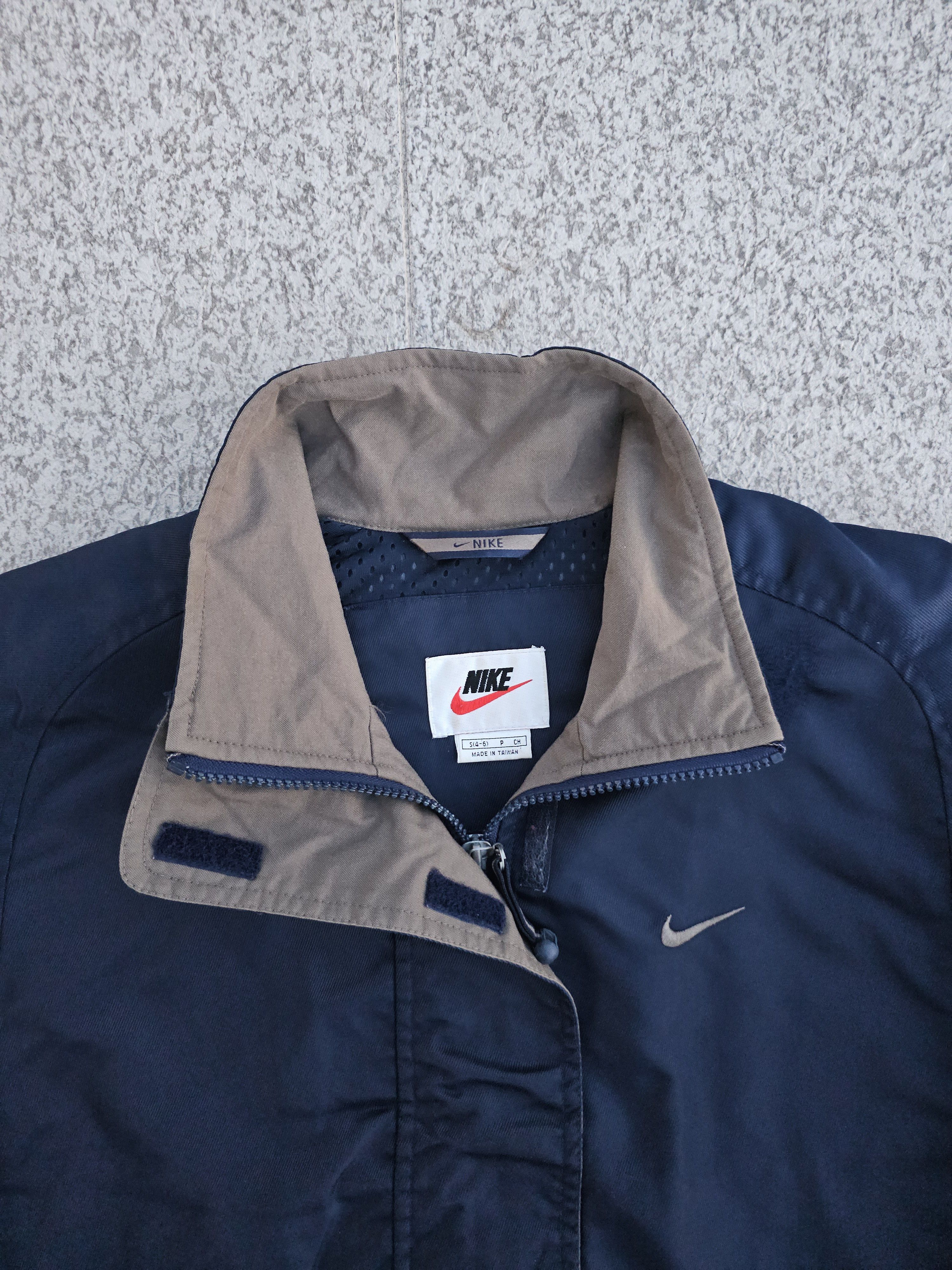 Nike × Vintage Crazy Vintage 90's Nike Zip Up Jacket Size US XS / EU 42 / 0 - 3 Thumbnail
