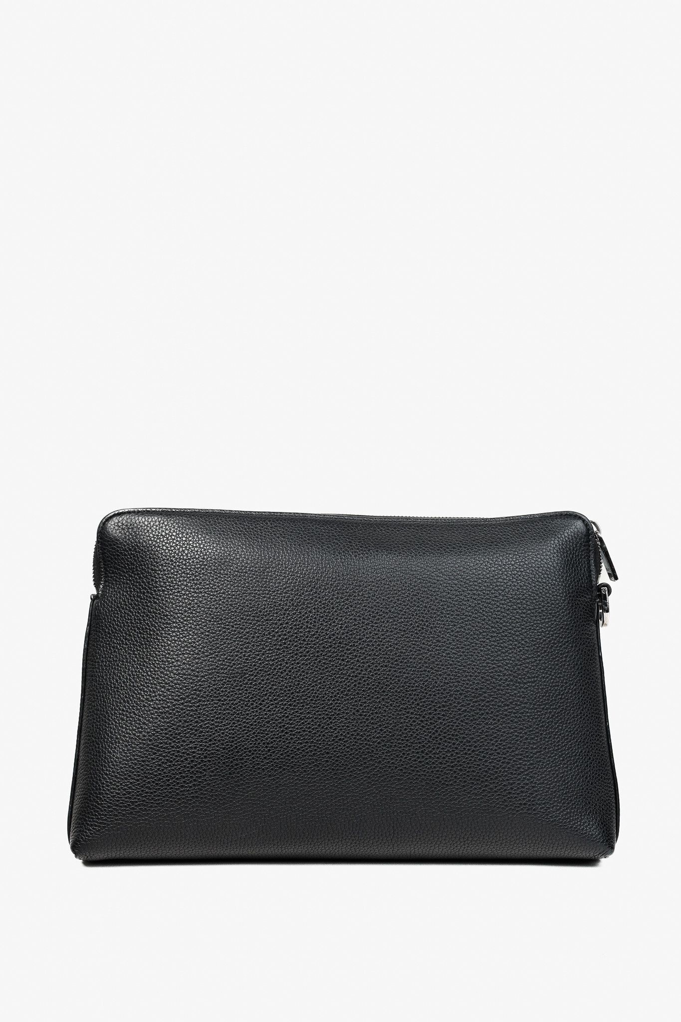 Dior × Stussy Dior X Shawn Stussy AW/20 Black Pebbled Leather Large Clutch Size ONE SIZE - 4 Thumbnail