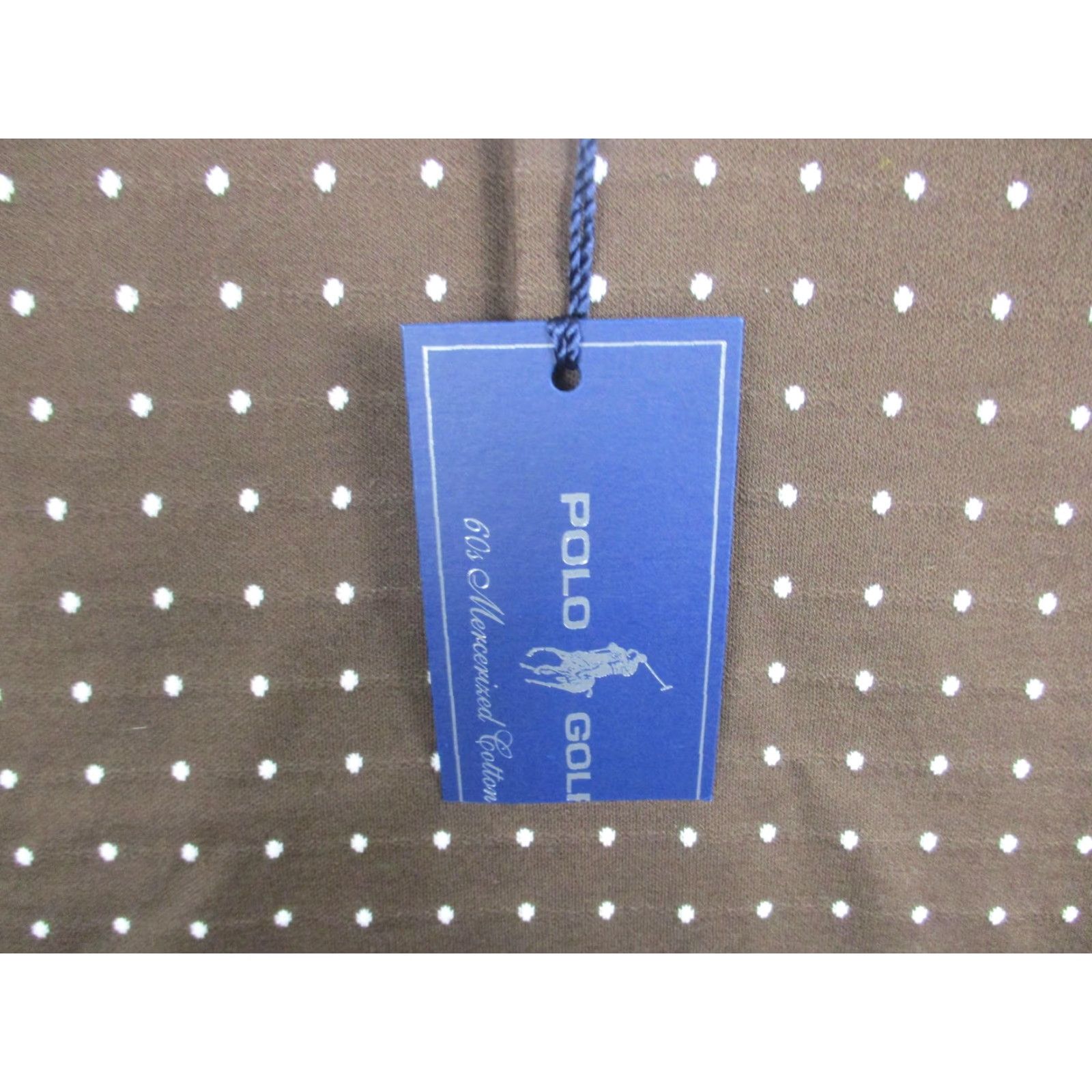 Polo Ralph Lauren Polo Ralph Lauren Polo Shirt Mens 2XL Brown Polka Dot Pima Golf Bel Air Size US XXL / EU 58 / 5 - 3 Thumbnail