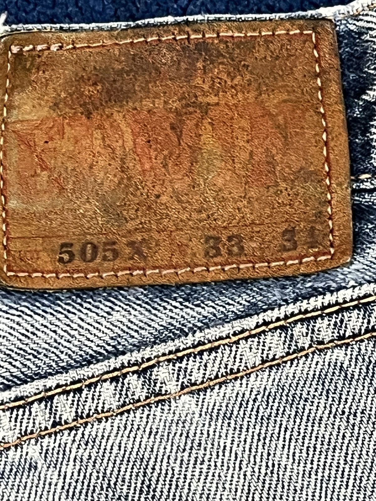 Edwin × Japanese Brand × Vintage Vintage Edwin 505X Selvedge Short Denim Size US 32 / EU 48 - 7 Thumbnail
