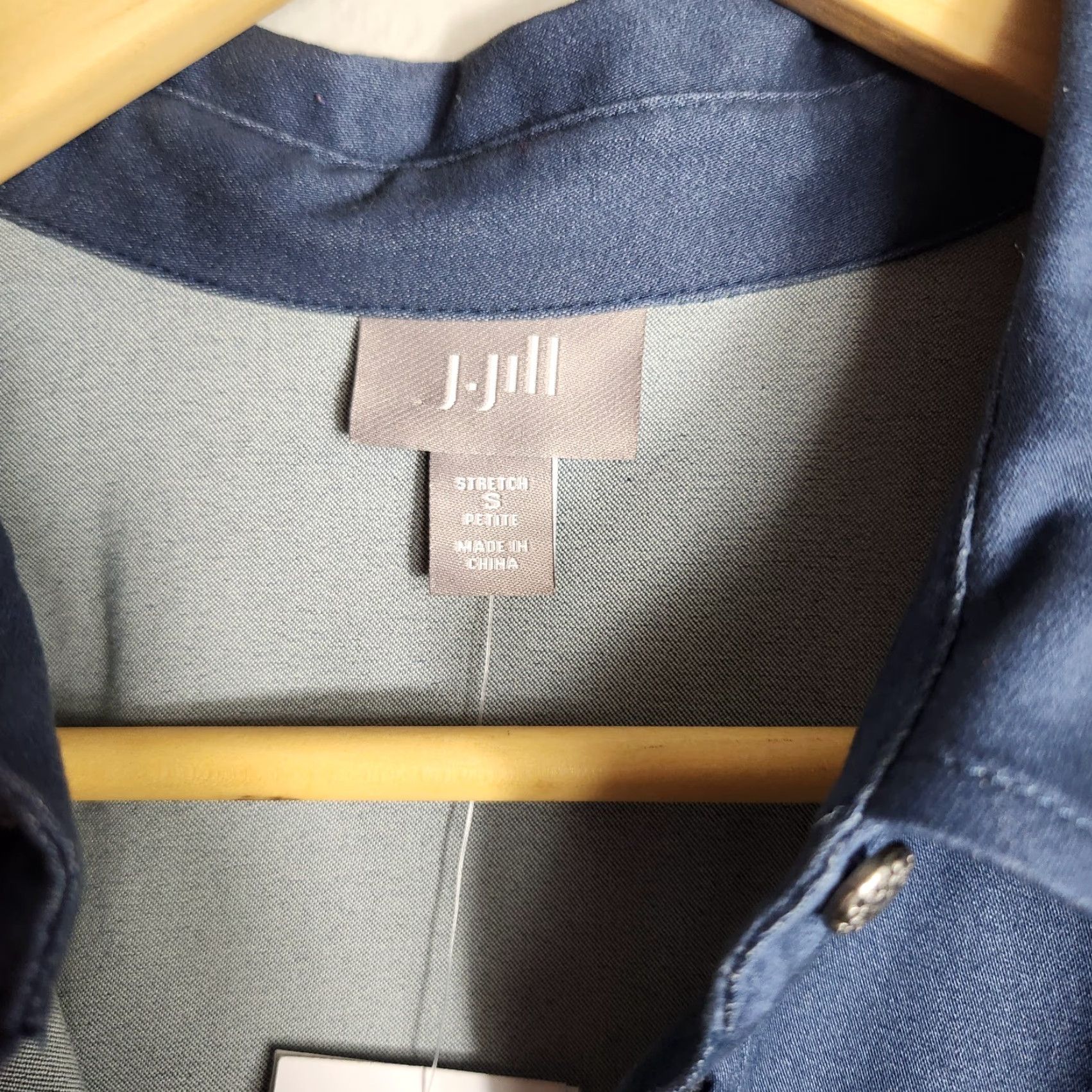 J. Jill J. Jill Womens Petite |SP| Night Sky 3/4 Sleeve Popover Chore Shift Dress (NWT) Shirt? Dress? Size S / US 4 / IT 40 - 5 Thumbnail