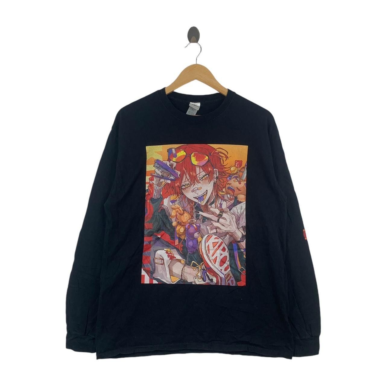 Other WEGO x KUROUME ANIME Illustration Manga Tee Shirt Top Size L / US 10 / IT 46 - 1 Thumbnail