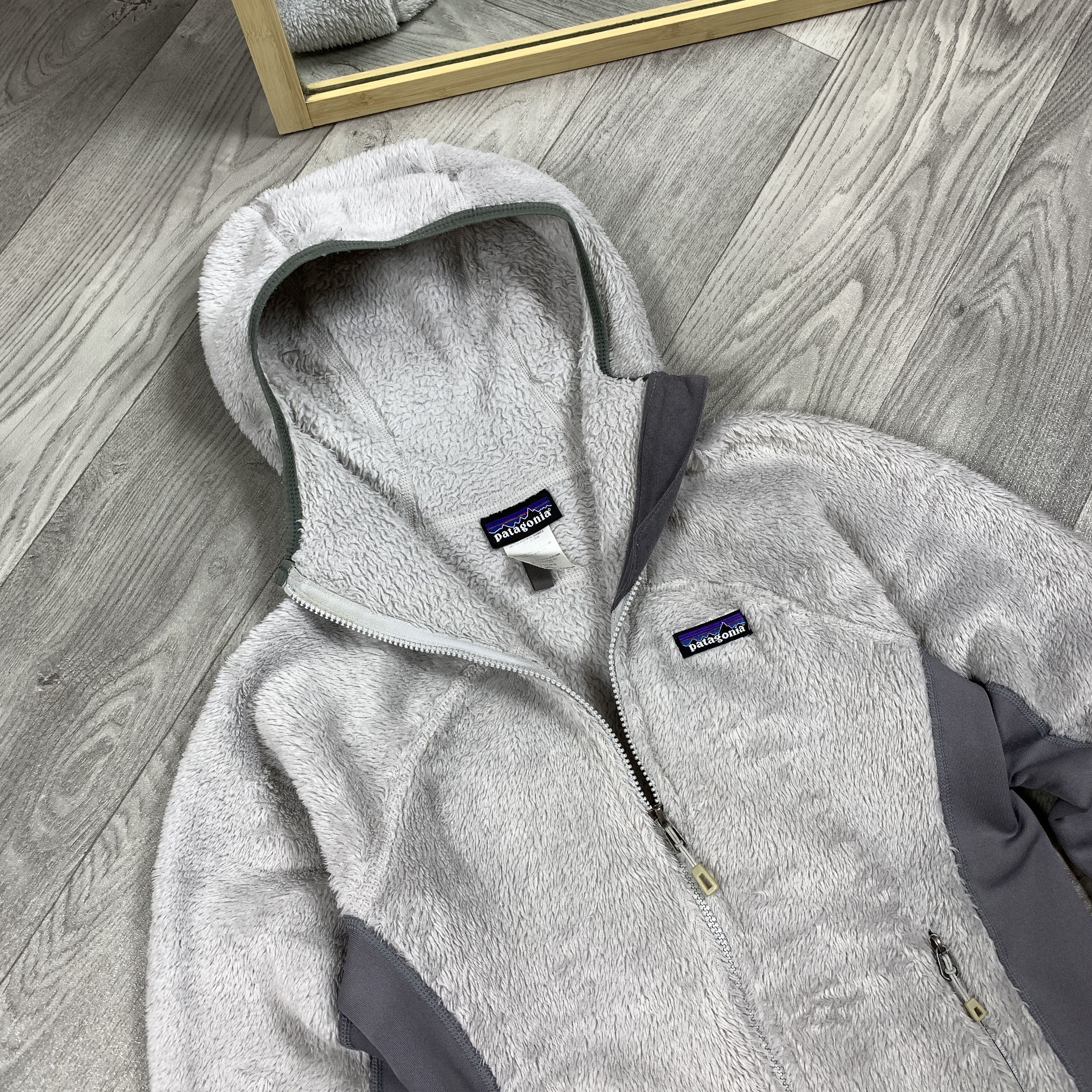 Patagonia Vintage Patagonia 90s Synchilla Women's Fleece Grey Jacket Size XS / US 0-2 / IT 36-38 - 9 Thumbnail