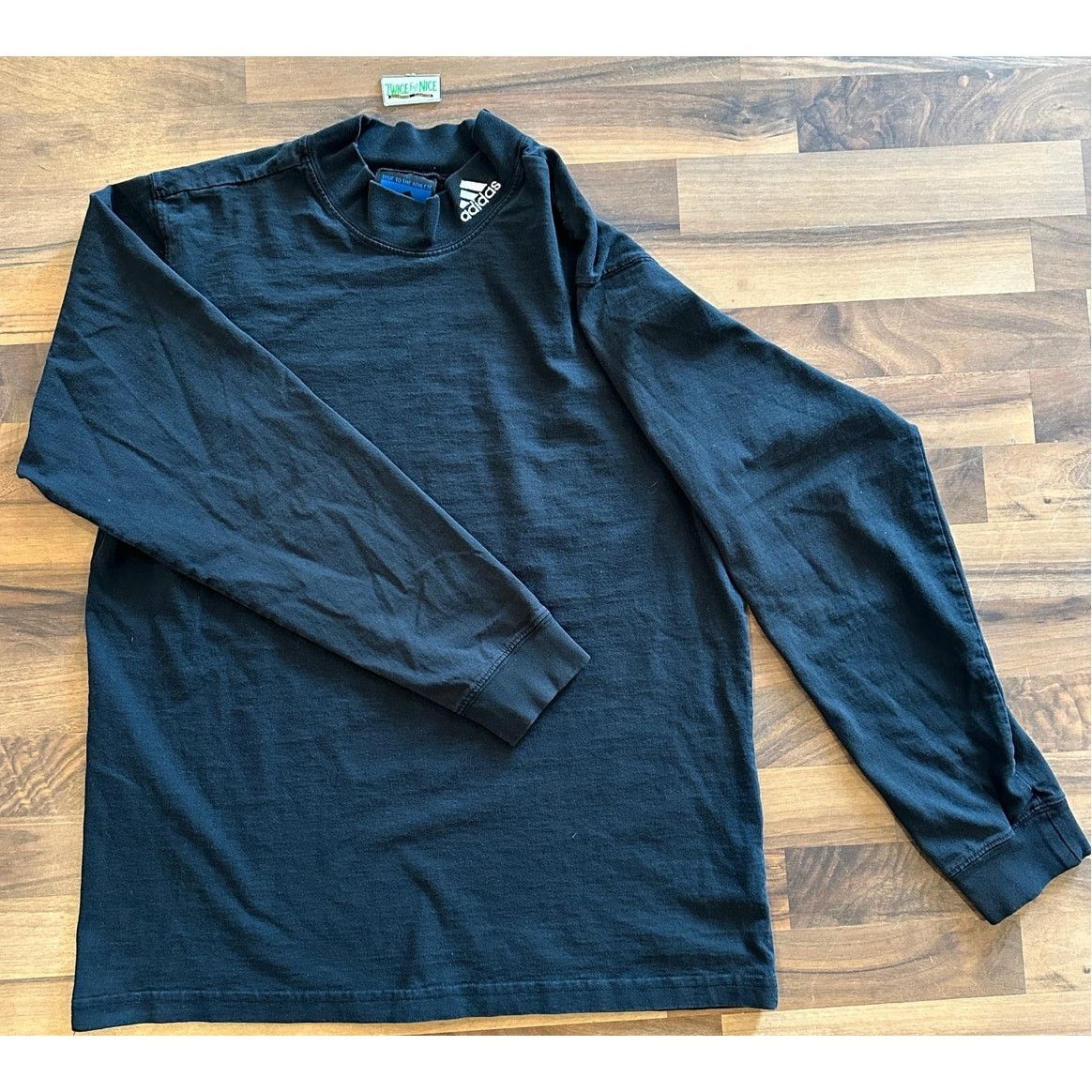 Adidas Vintage Adidas Long sleeve Size Large Size US L / EU 52-54 / 3 - 1 Thumbnail
