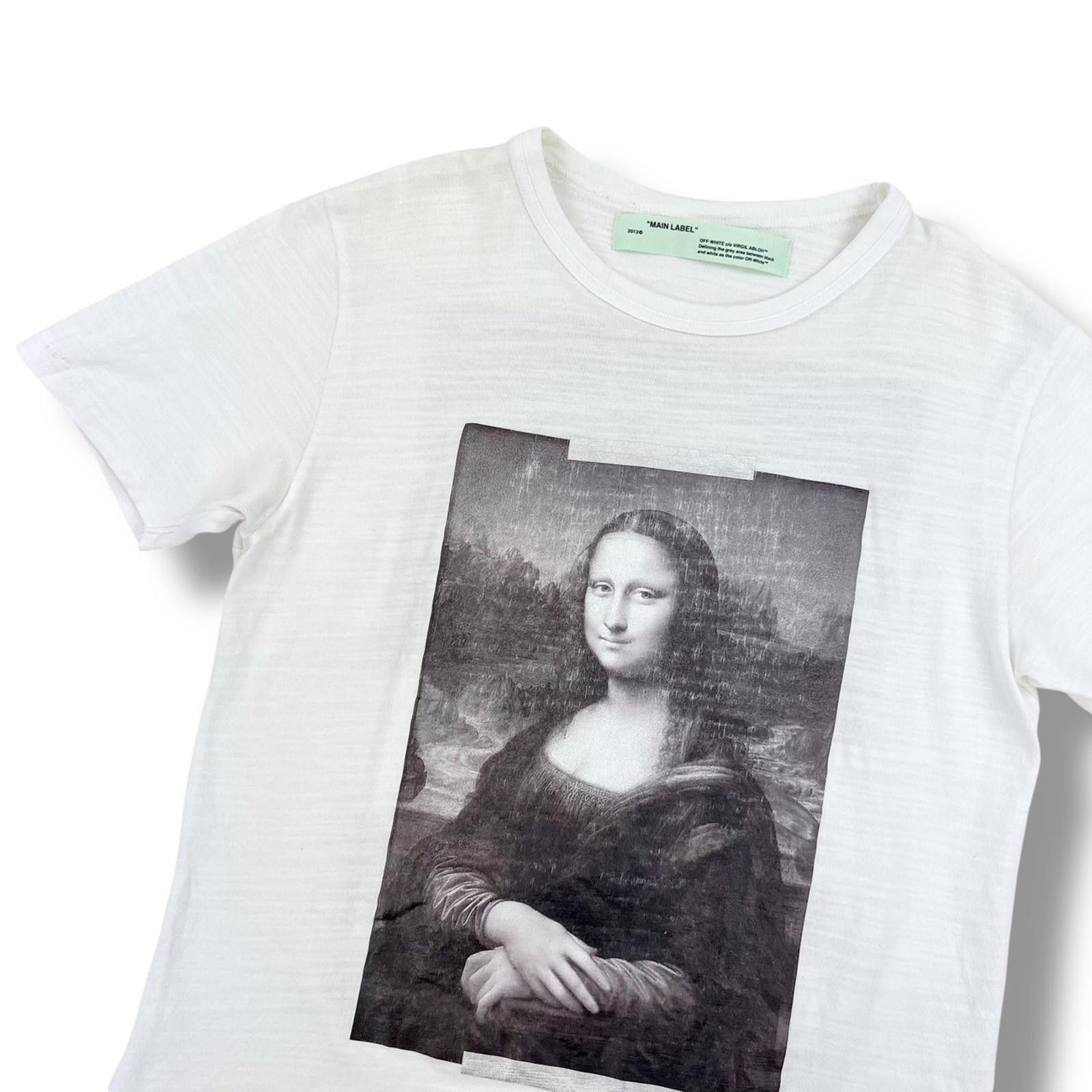 Off-White Off-White Mona Lisa White T-Shirt Size US M / EU 48-50 / 2 - 1 Thumbnail