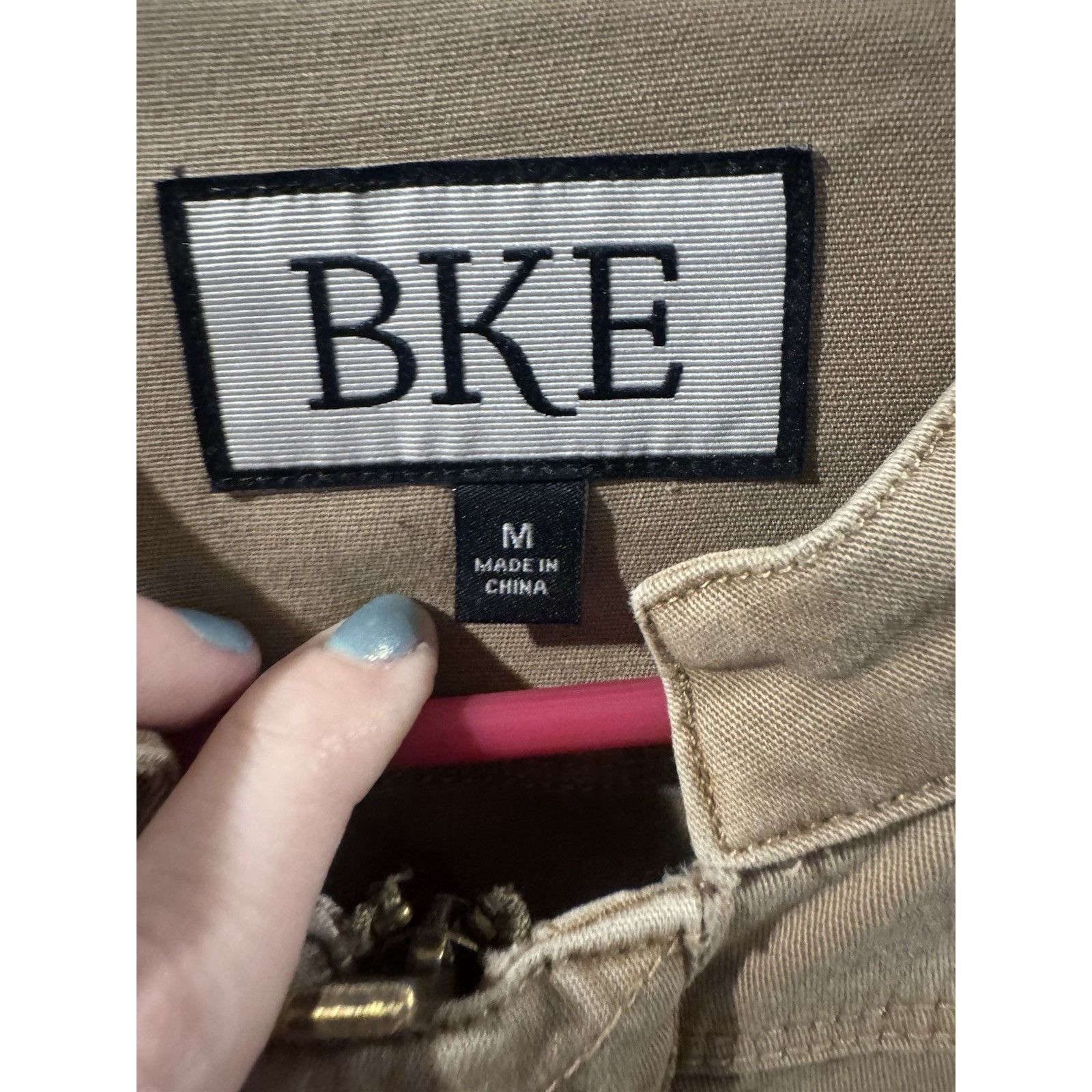 BKE BKE Jacket Women’s Medium Dark BrownLong Sleeve Zip Up Size M / US 6-8 / IT 42-44 - 8 Thumbnail