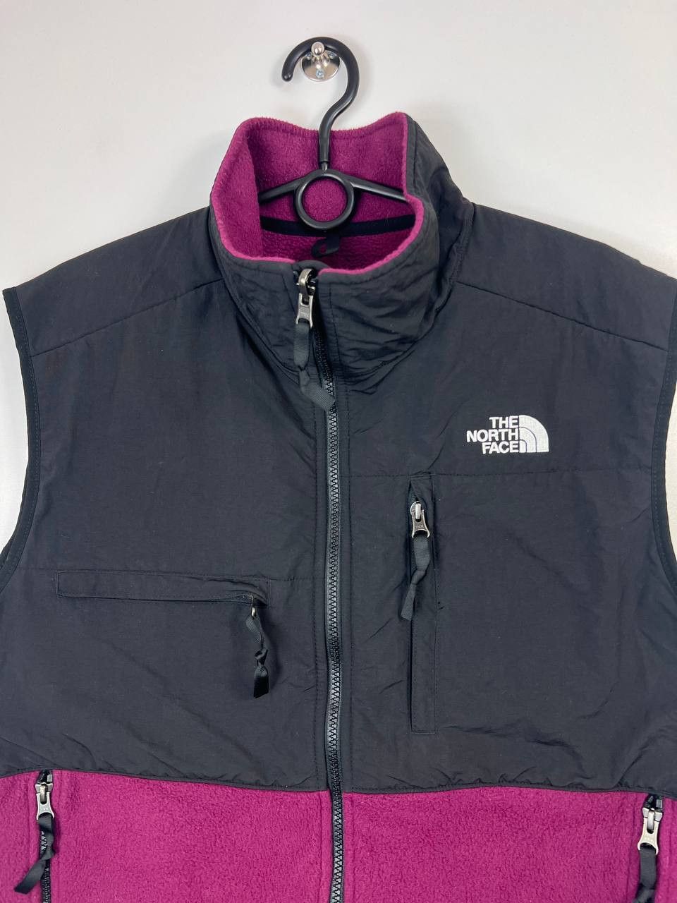The North Face The North Face Polartec Fleece Vest Black Purple Full Zip L Size US L / EU 52-54 / 3 - 2 Thumbnail