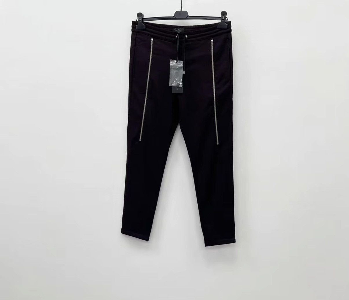 John Richmond Richmond 95% Wool Stretch Drawstring Casual Pants J30 Size US 34 / EU 50 - 1 Thumbnail