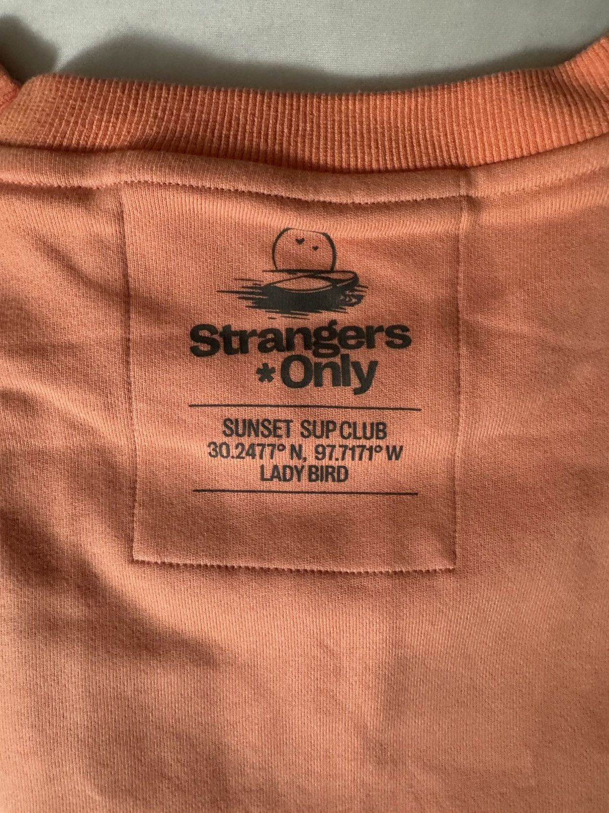 Other Strangers Only Sup Club Peach Crewneck Size Small Size S / US 4 / IT 40 - 4 Thumbnail