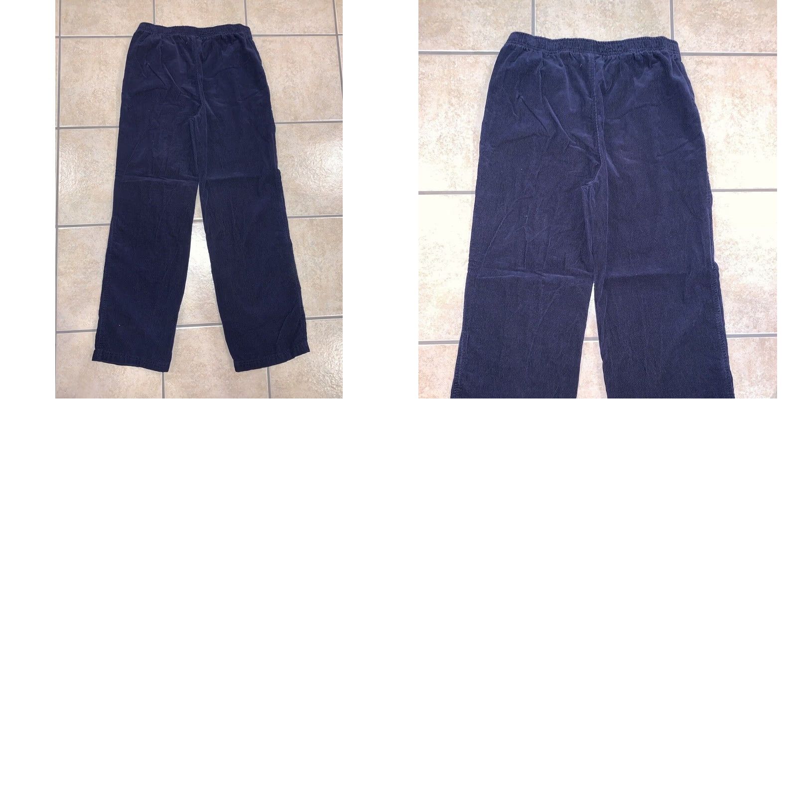 Vintage VINTAGE Cappagallo Navy Corduroy 100% Cotton Wide-Leg Womens M Pant 29-32x30 Navy Cappagallo Jacey Womens Mens Size 32" / US 10 / IT 46 - 8 Thumbnail