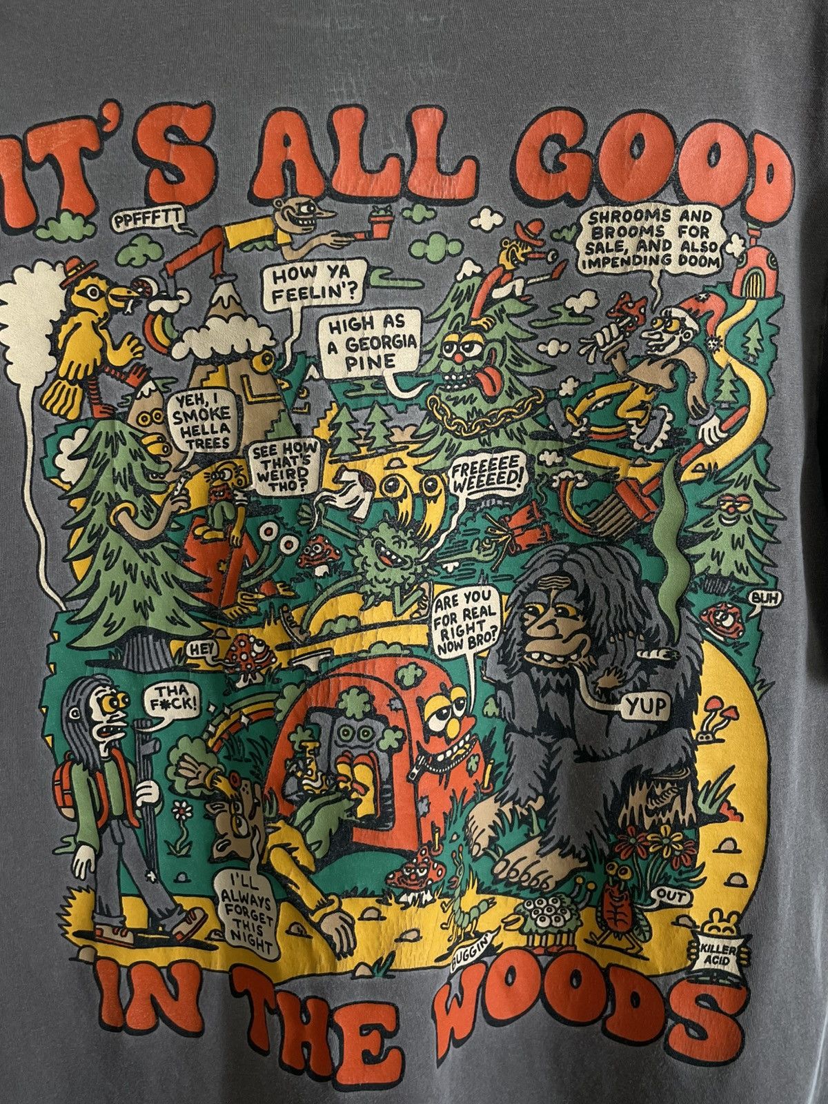 Killer Acid Killer Acid “It’s All Good In The Woods” T-Shirt RARE Size US M / EU 48-50 / 2 - 5 Thumbnail