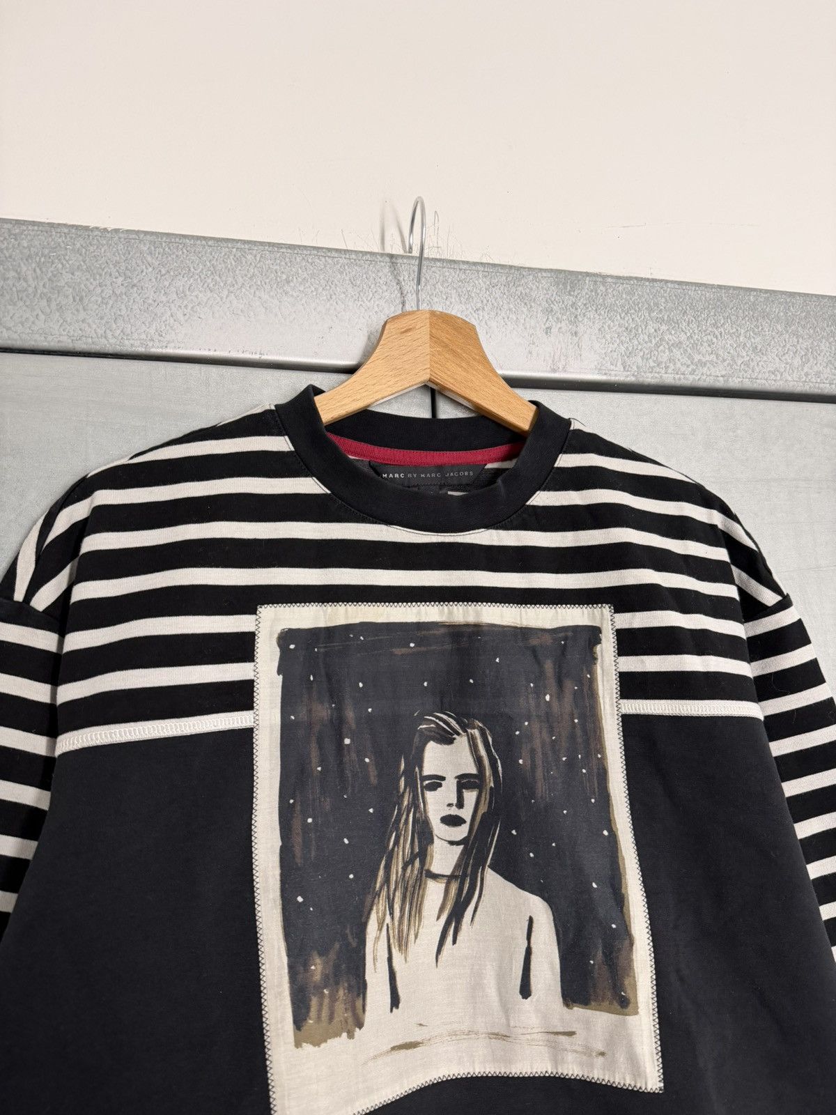 Marc by Marc Jacobs Marc By Marc Jacobs Monochrome Dreamy Rhea Sweatshirt Size XS / US 0-2 / IT 36-38 - 3 Thumbnail