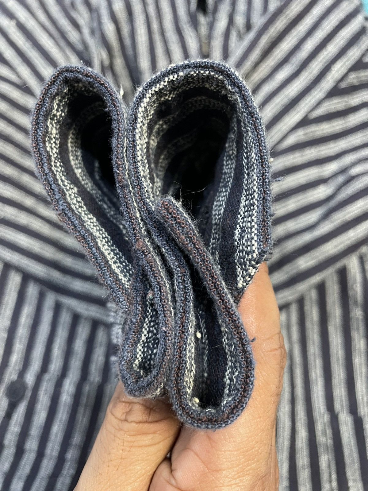 Issey Miyake 80s Issey Miyake PERMANENTE Archive Striped Workwear Jacket Size US M / EU 48-50 / 2 - 8 Thumbnail