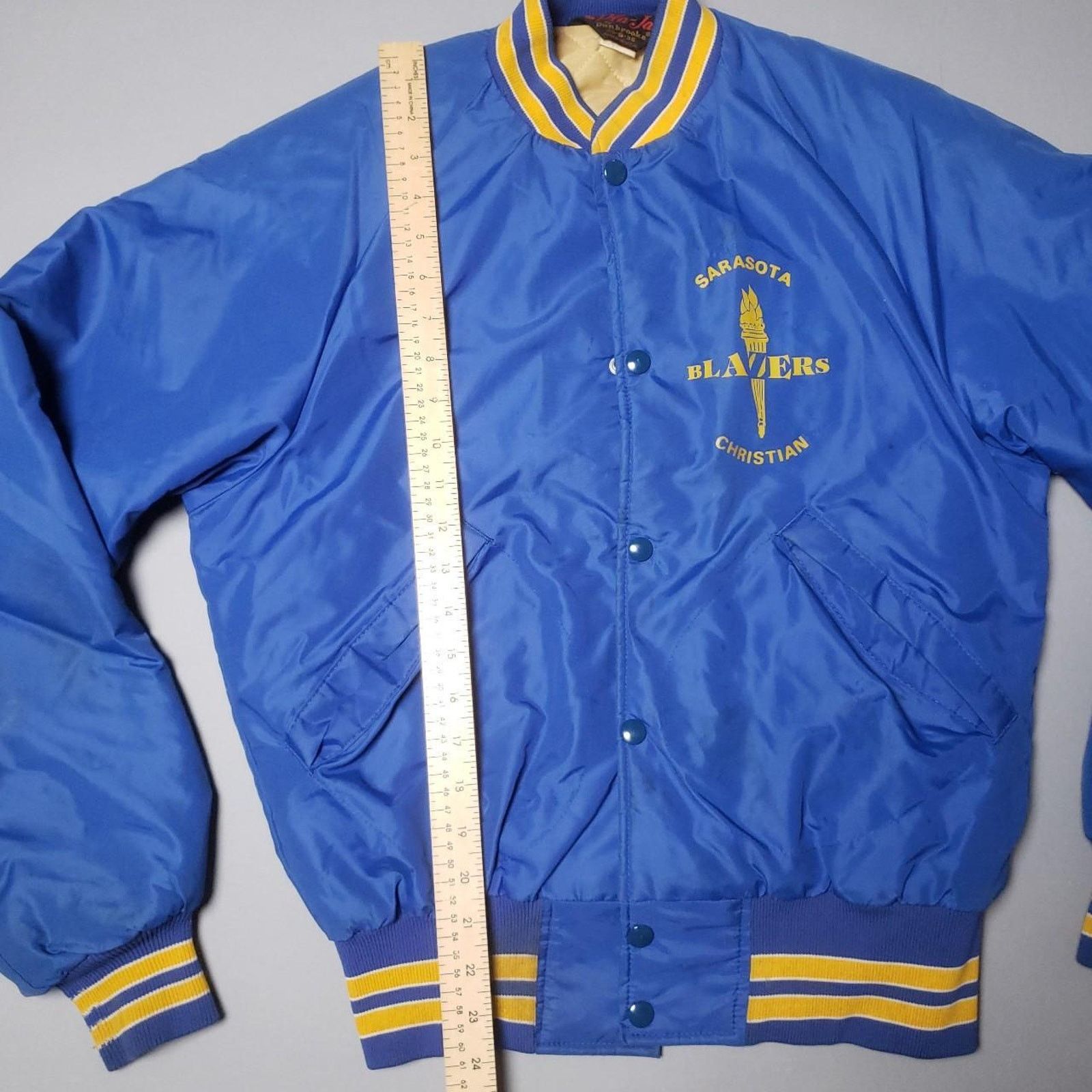Vintage Pla Jac by Dunbrooke varsity jacket Mens Small Size US S / EU 44-46 / 1 - 7 Thumbnail