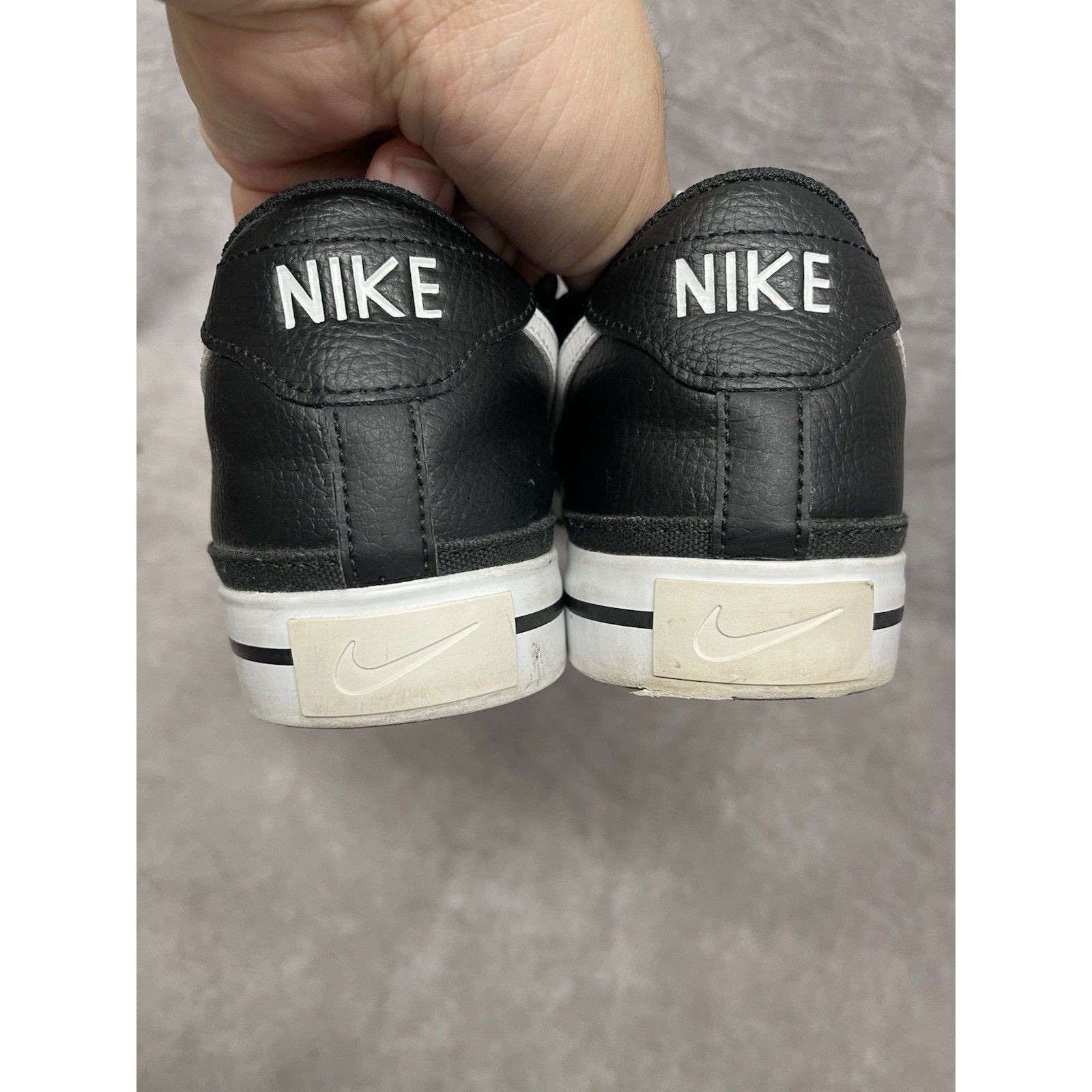 Nike Nike Court Legacy Black White CU4150-002 Mens Size 12 Low To Size US 12 / EU 45 - 8 Thumbnail