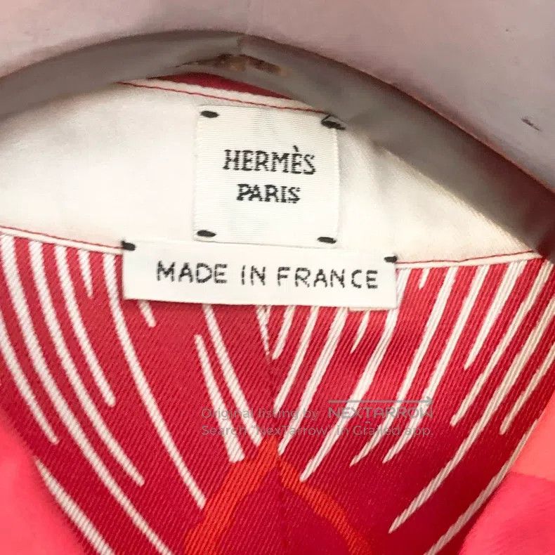 Hermes Hermes Red Shirt/Camisole Size XXS / US 00 / IT 34 - 2 Thumbnail