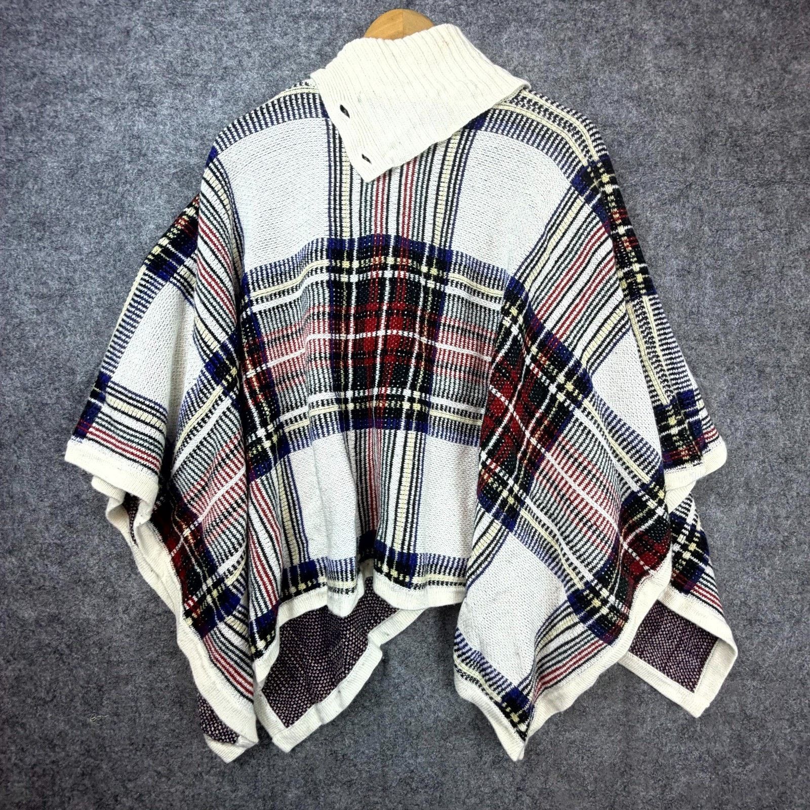 Lauren Ralph Lauren Lauren Ralph Lauren Poncho Sweater Womens S/M Cape Preppy Size M / US 6-8 / IT 42-44 - 2 Thumbnail