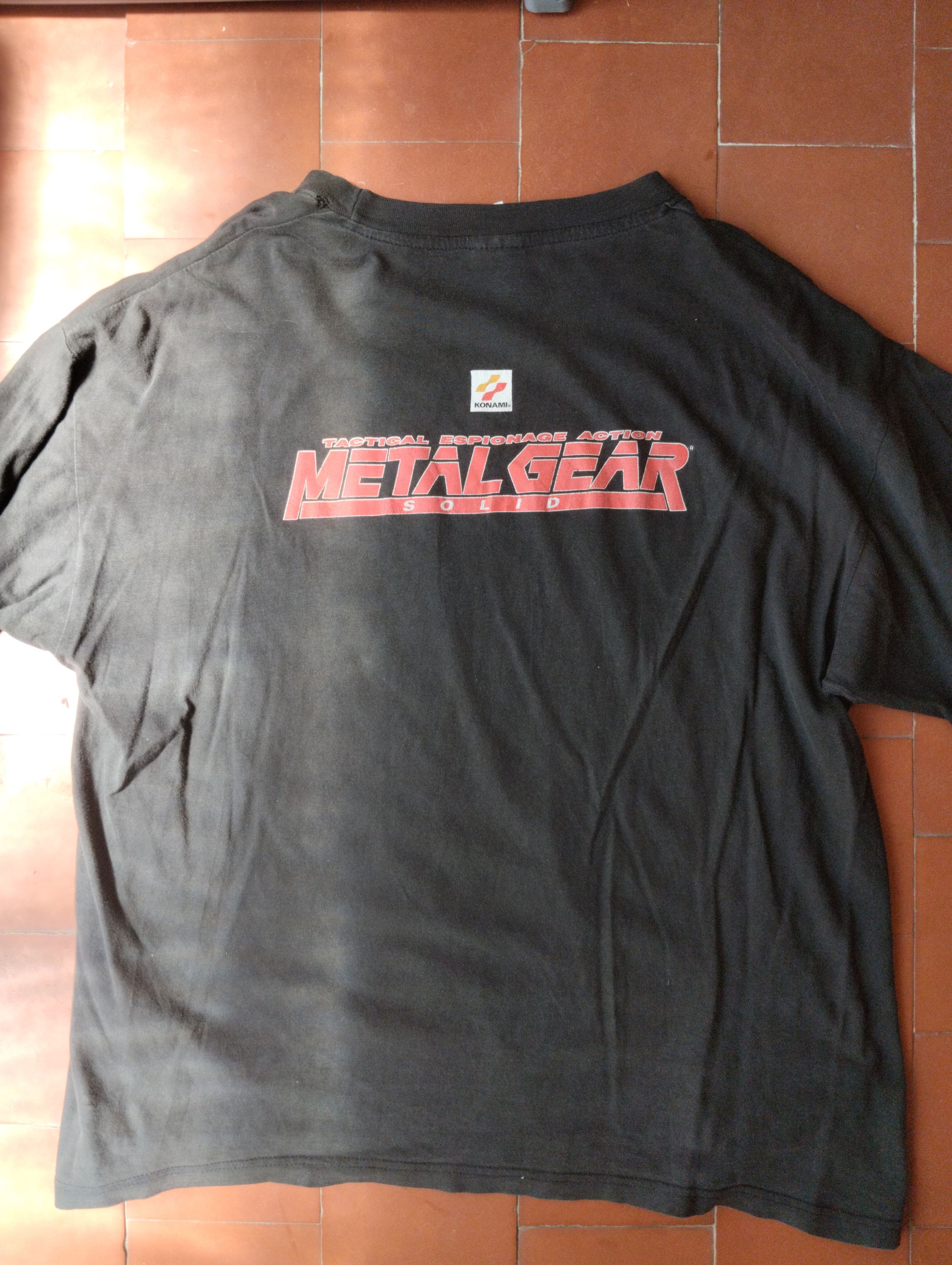 Vintage Metal Gear Solid T shirt Size US XL / EU 56 / 4 - 4 Thumbnail