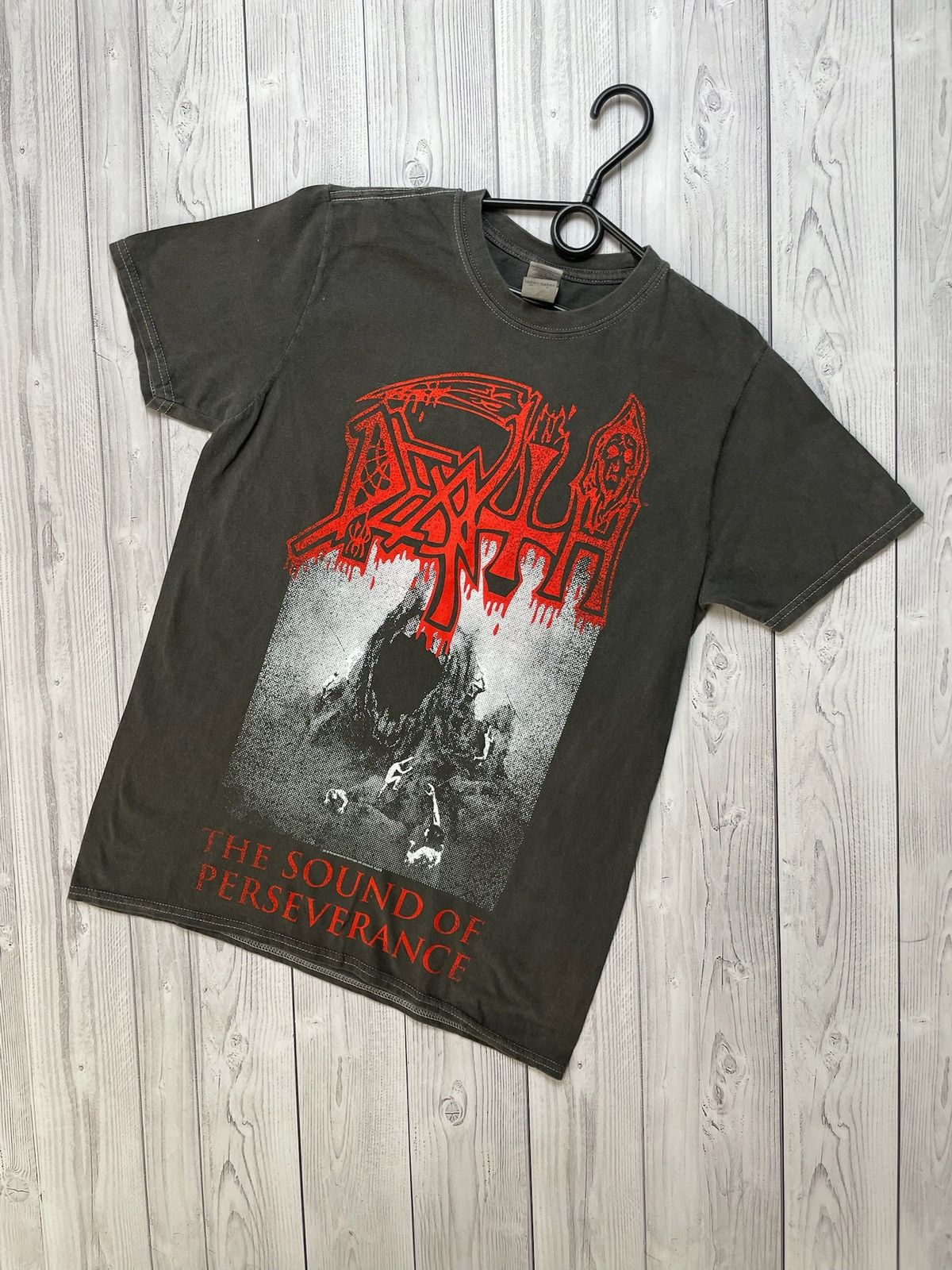 Band Tees Vintage Death Leprosy rock tee big logo Y2K Band tee Metal M Size US M / EU 48-50 / 2 - 1 Thumbnail