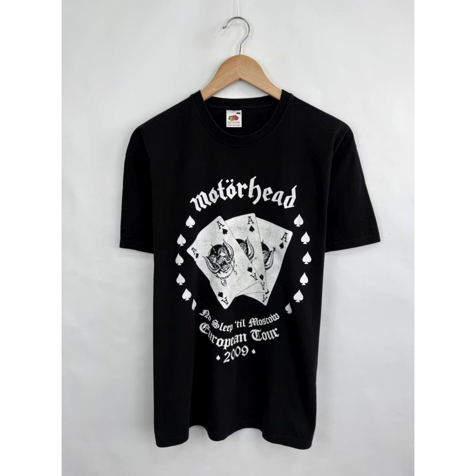 Fruit Of The Loom VINTAGE Motorhead Rock Band T-Shirt Men L Black Retro Rare 2009 XS? No: Size M/L. Size US L / EU 52-54 / 3 - 2 Thumbnail