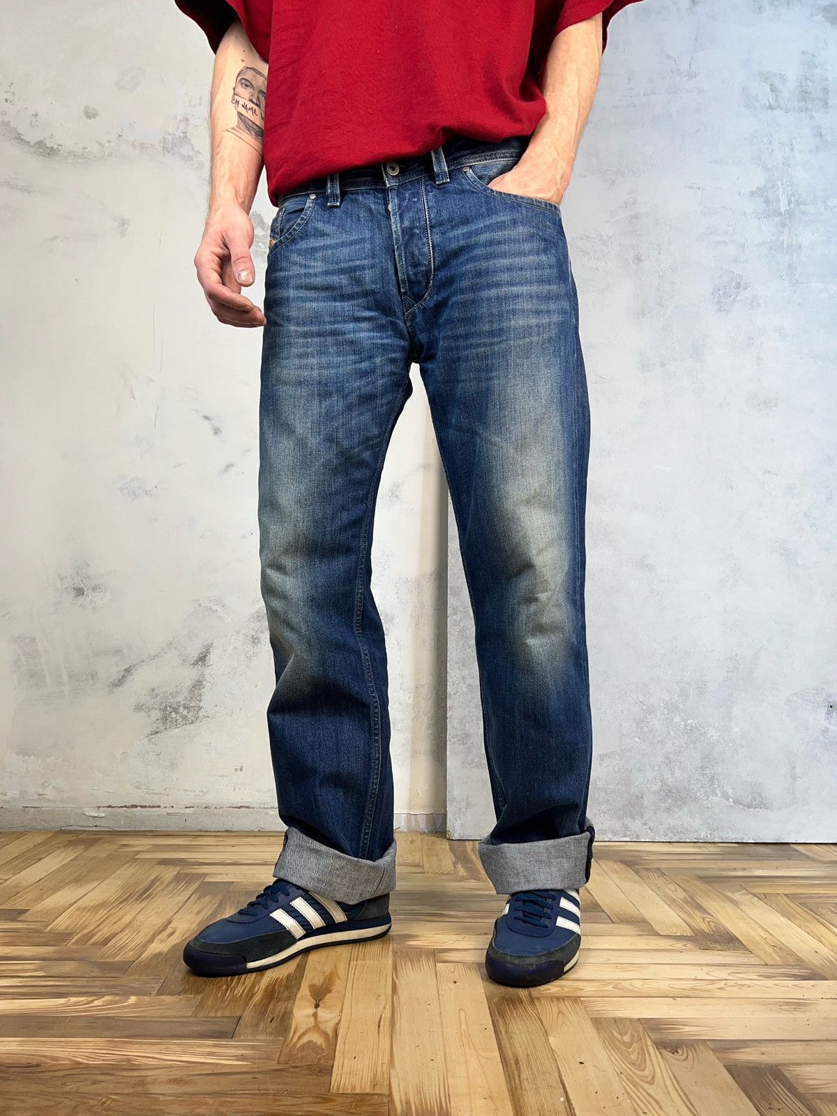 Diesel Vintage Diesel Jeans Pants Size M 33 Size US 33 - 2 Thumbnail