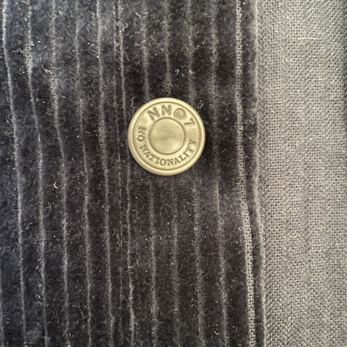 Other No Nationality Men’s Navy Corduroy Oversized Button Up Shirt Size US XL / EU 56 / 4 - 6 Thumbnail