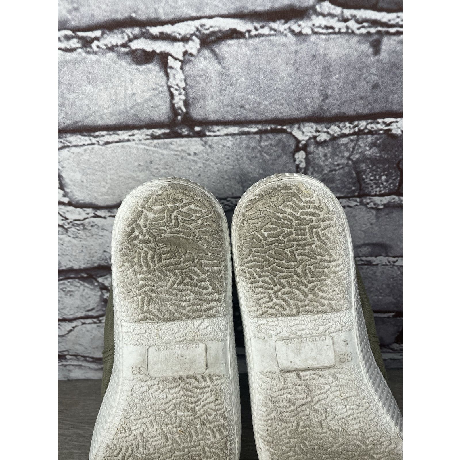 Sonoma Potoma Green Canvas Fabric Slip On Casual Sneakers Shoes Wom Size US 8.5 / IT 38.5 - 7 Thumbnail
